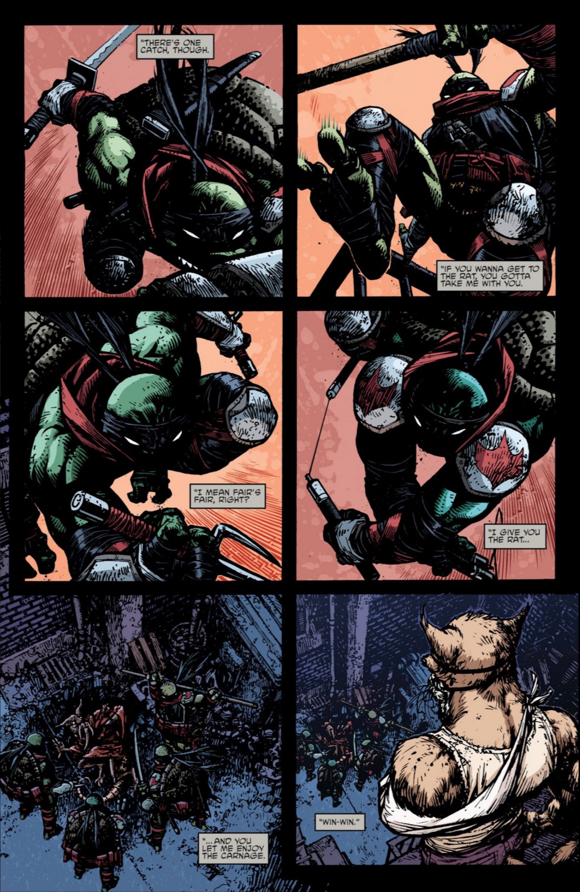 Read online Teenage Mutant Ninja Turtles Deviations comic -  Issue # Full - 6