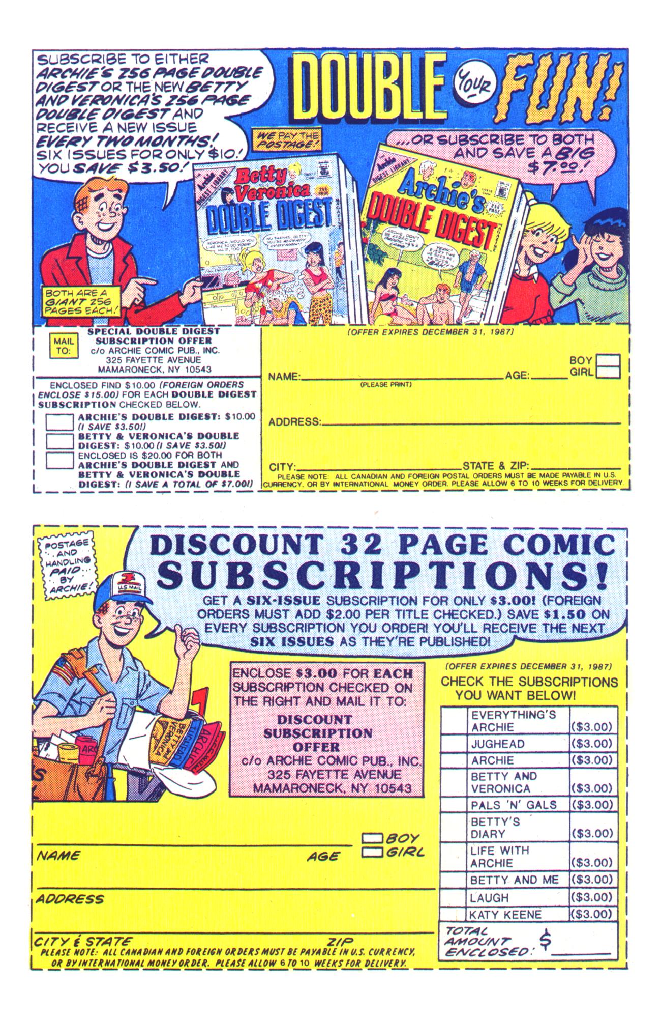 Read online Archie Giant Series Magazine comic -  Issue #574 - 18
