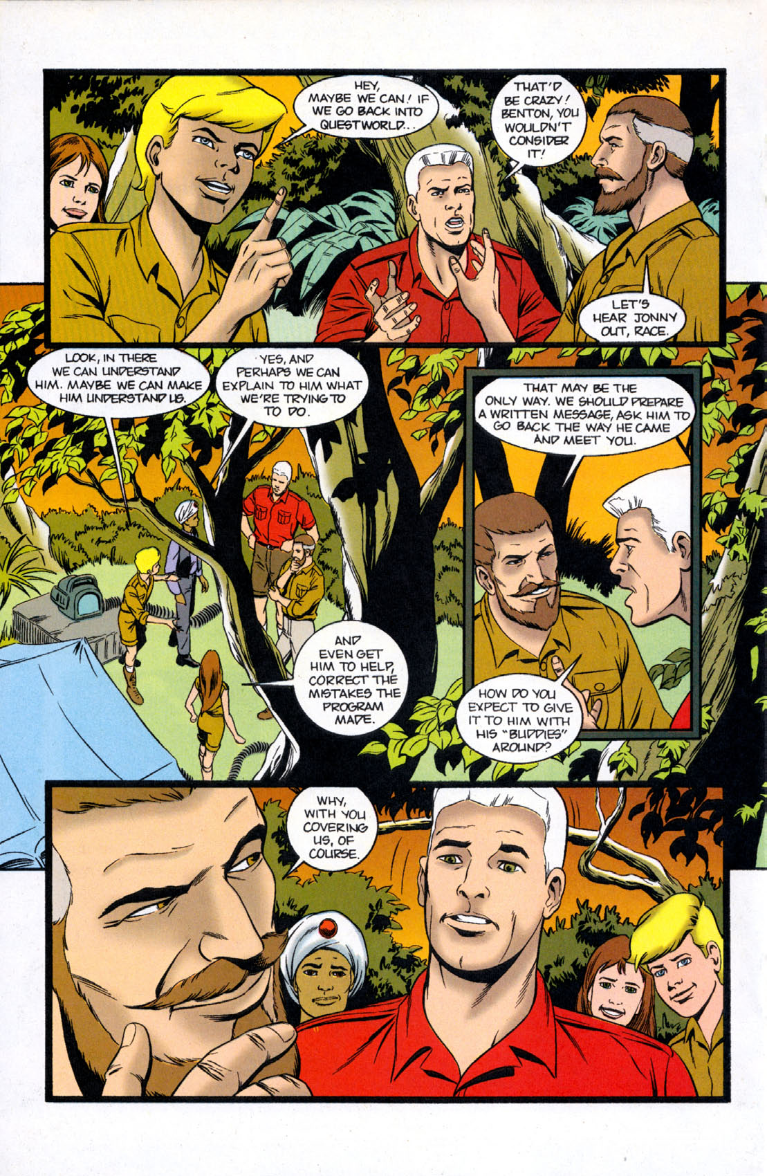 Read online The Real Adventures of Jonny Quest comic -  Issue #11 - 22