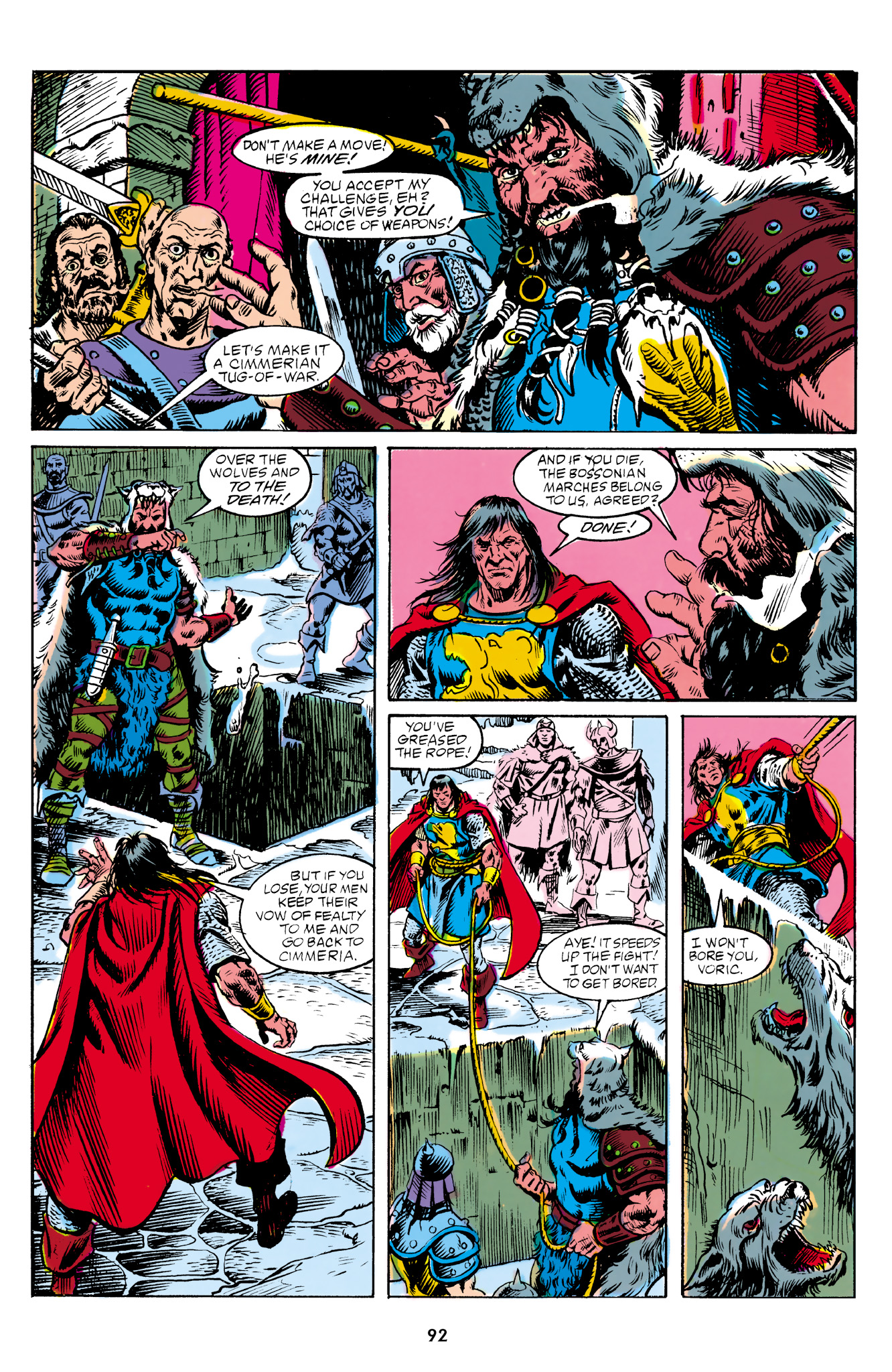 Read online The Chronicles of King Conan comic -  Issue # TPB 10 (Part 1) - 92