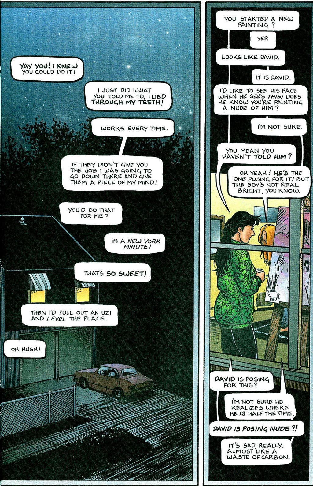 Read online Strangers in Paradise comic -  Issue #3 - 4