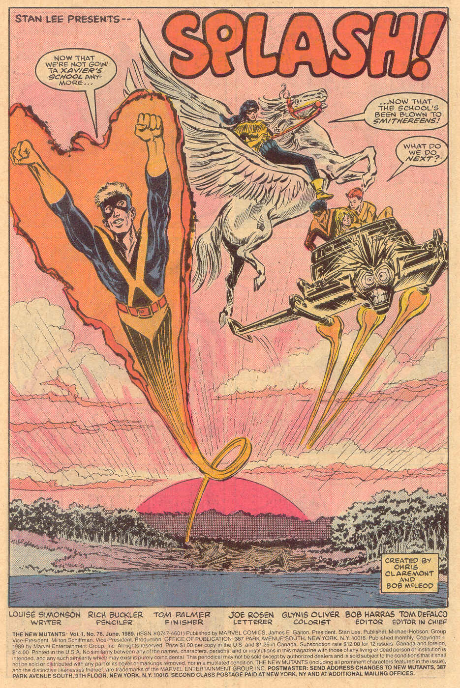 The New Mutants Issue #76 #83 - English 2