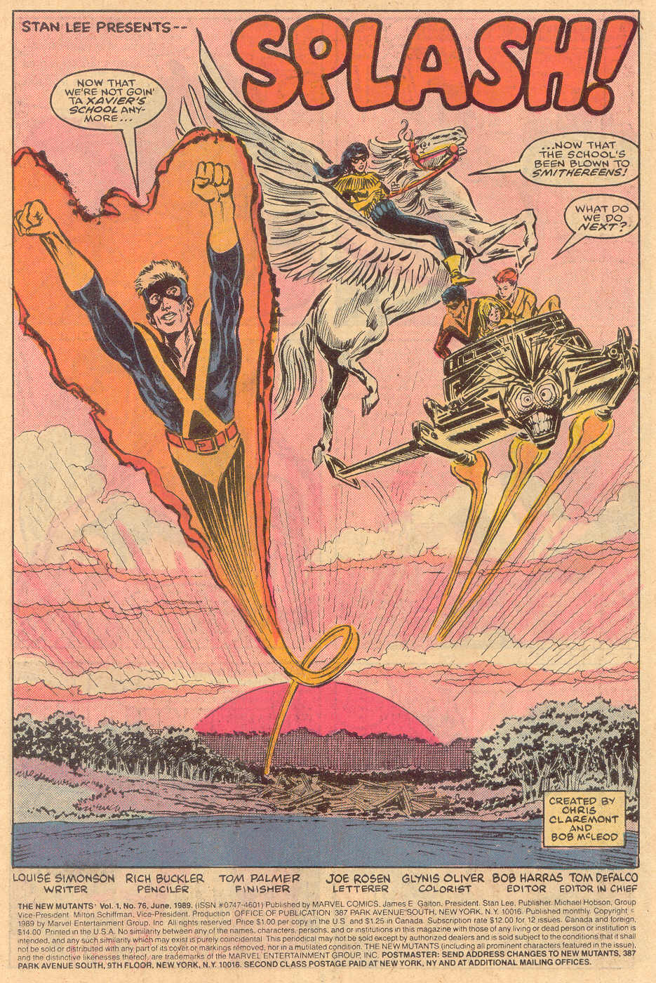 Read online The New Mutants comic -  Issue #76 - 2