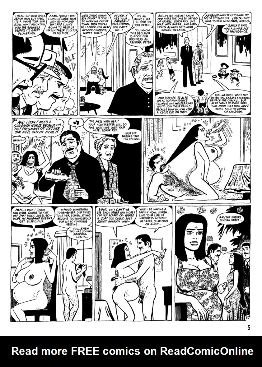 Read online Love and Rockets (1982) comic -  Issue #36 - 7