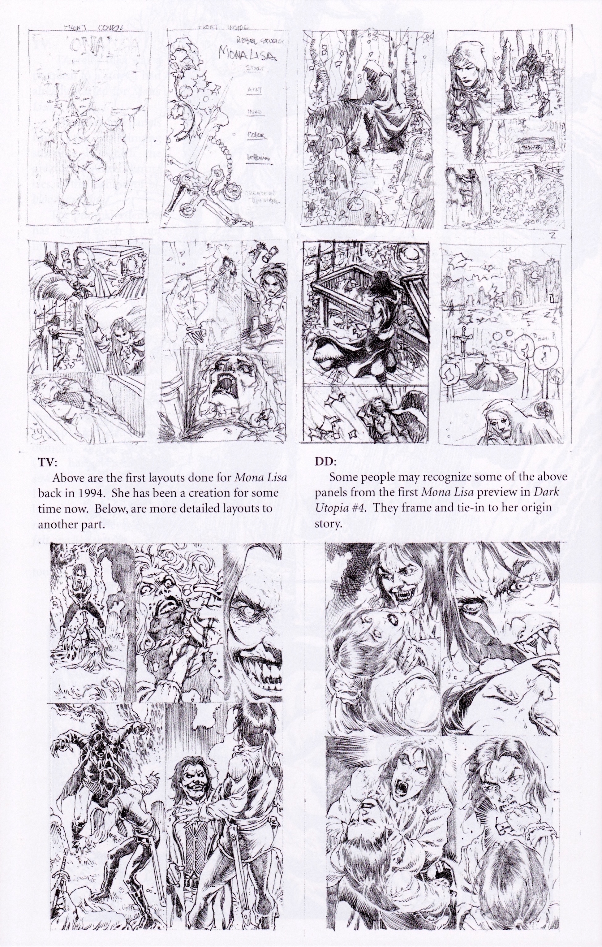 Read online Mona Lisa: All Saints Evil comic -  Issue # Full - 14