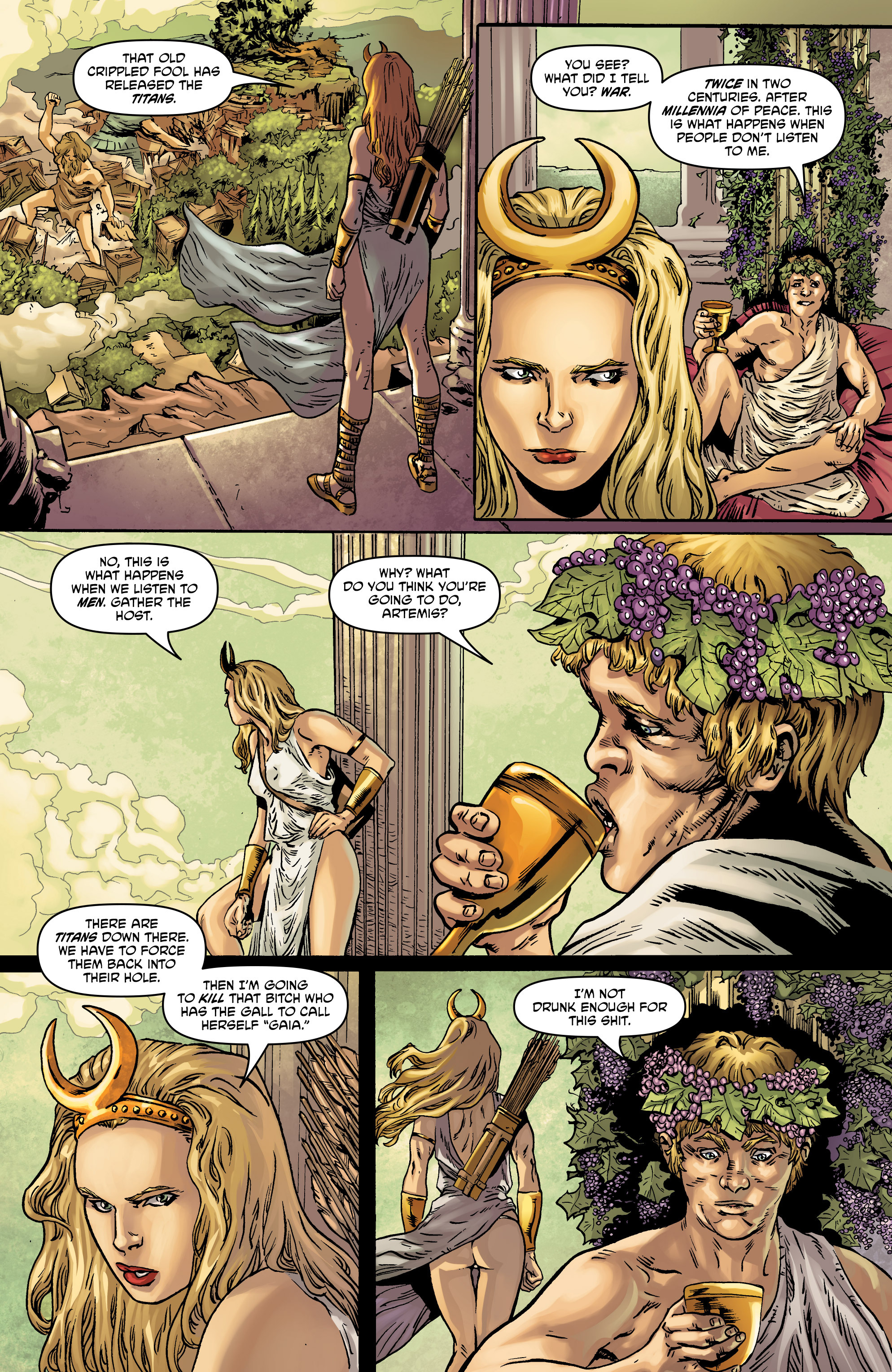 Read online God Is Dead comic -  Issue #11 - 17