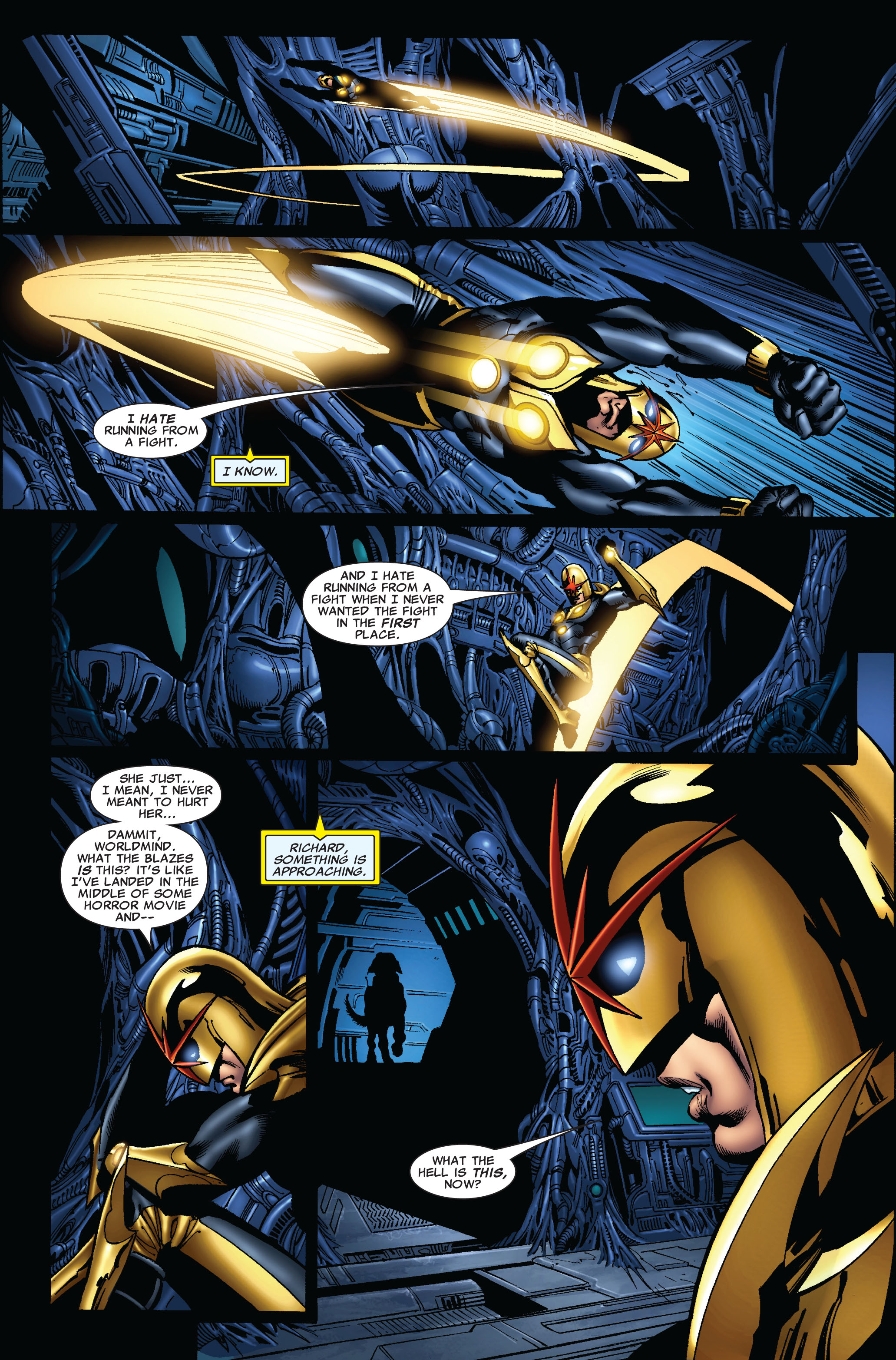 Read online Nova (2007) comic -  Issue #8 - 14