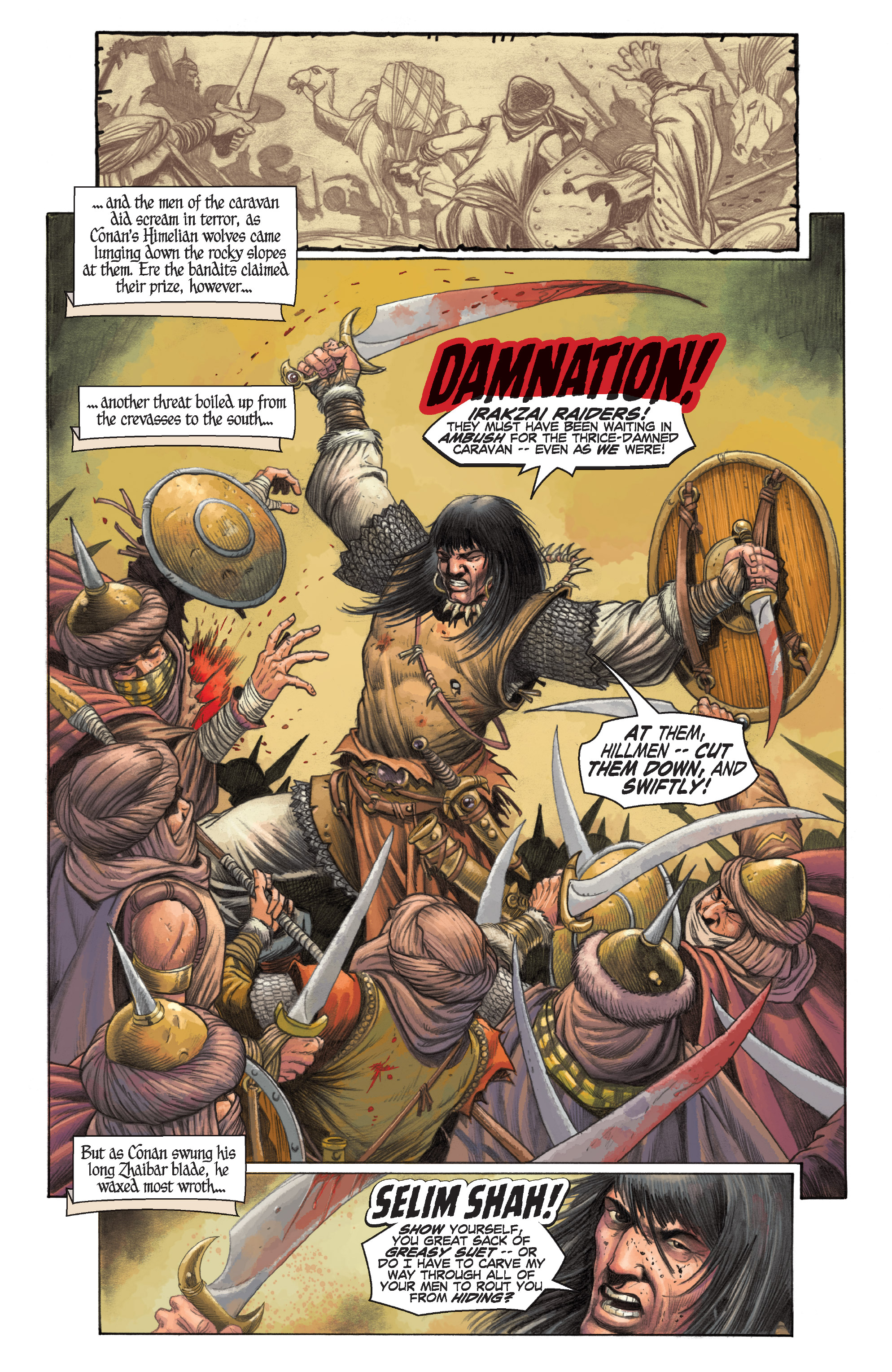 Read online Conan Chronicles Epic Collection comic -  Issue # TPB The Heart of Yag-Kosha (Part 2) - 38