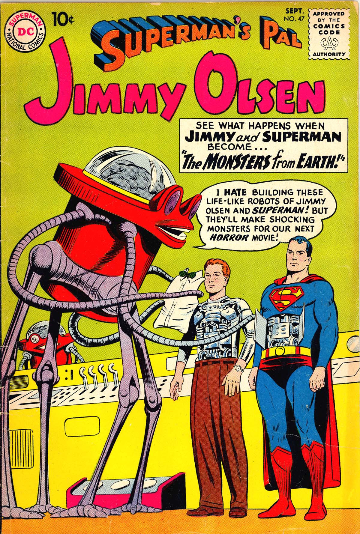 Read online Superman's Pal Jimmy Olsen comic -  Issue #47 - 1