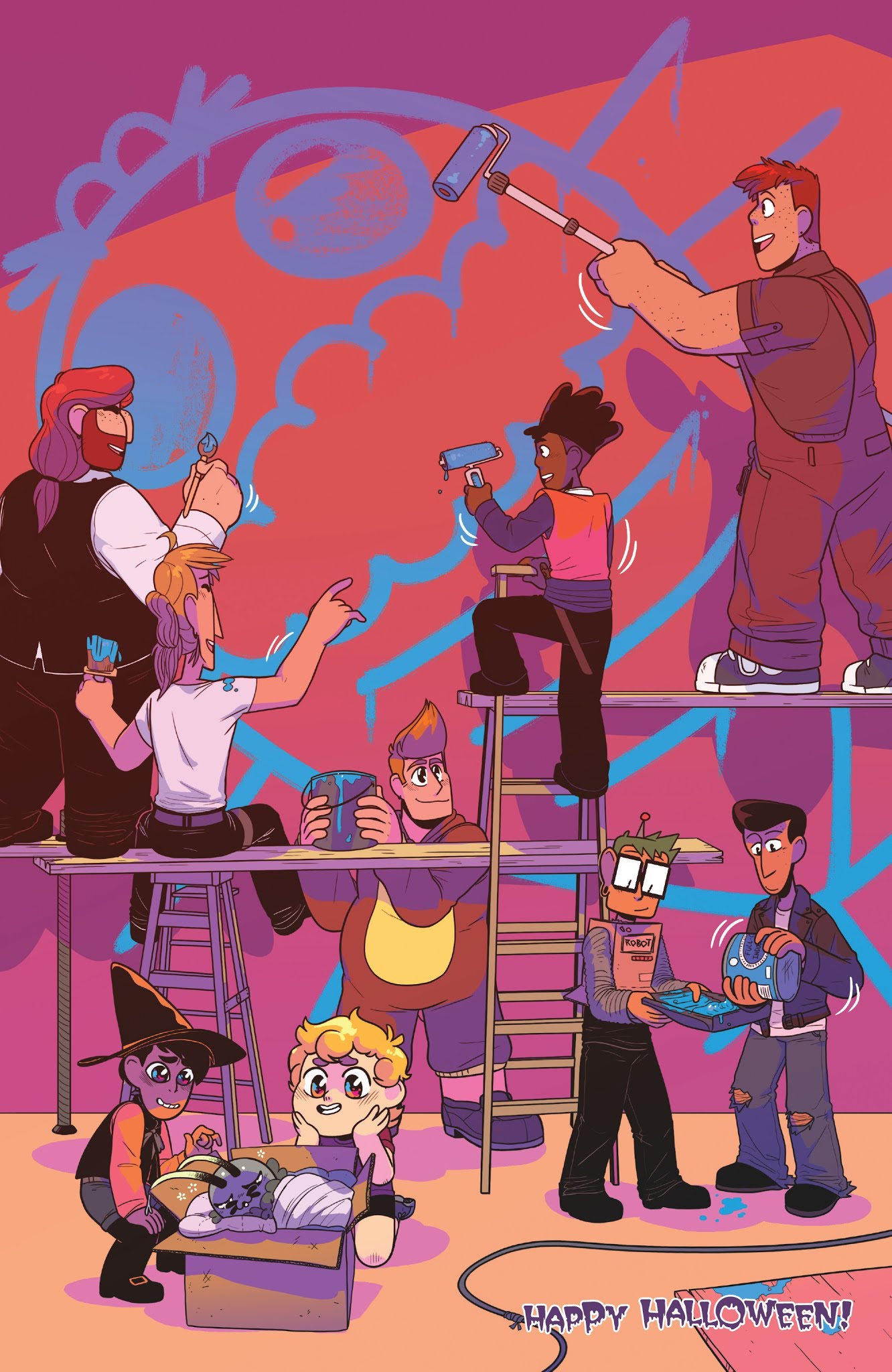 Read online The Backstagers Halloween Intermission comic -  Issue # Full - 30