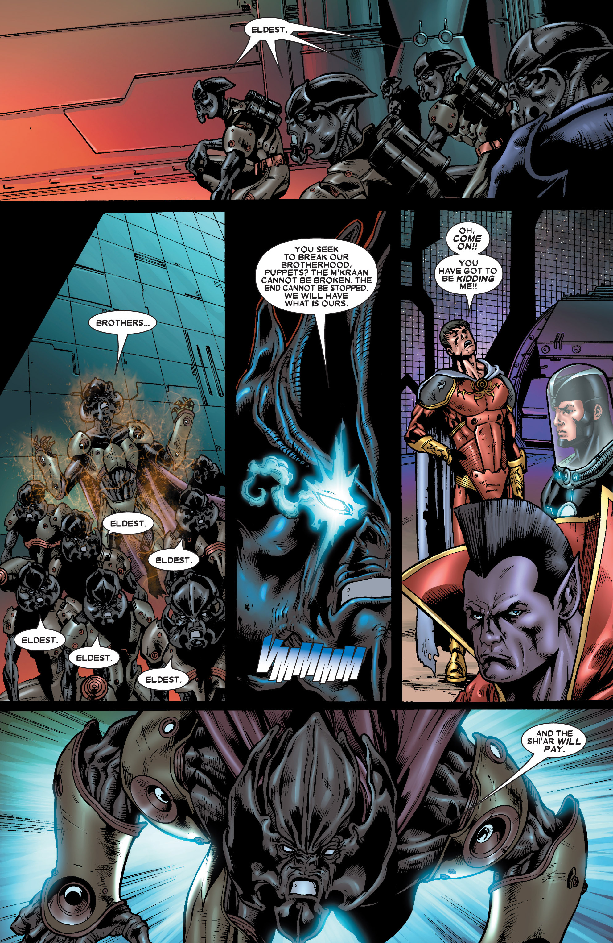 Read online X-Men: Emperor Vulcan comic -  Issue #4 - 18