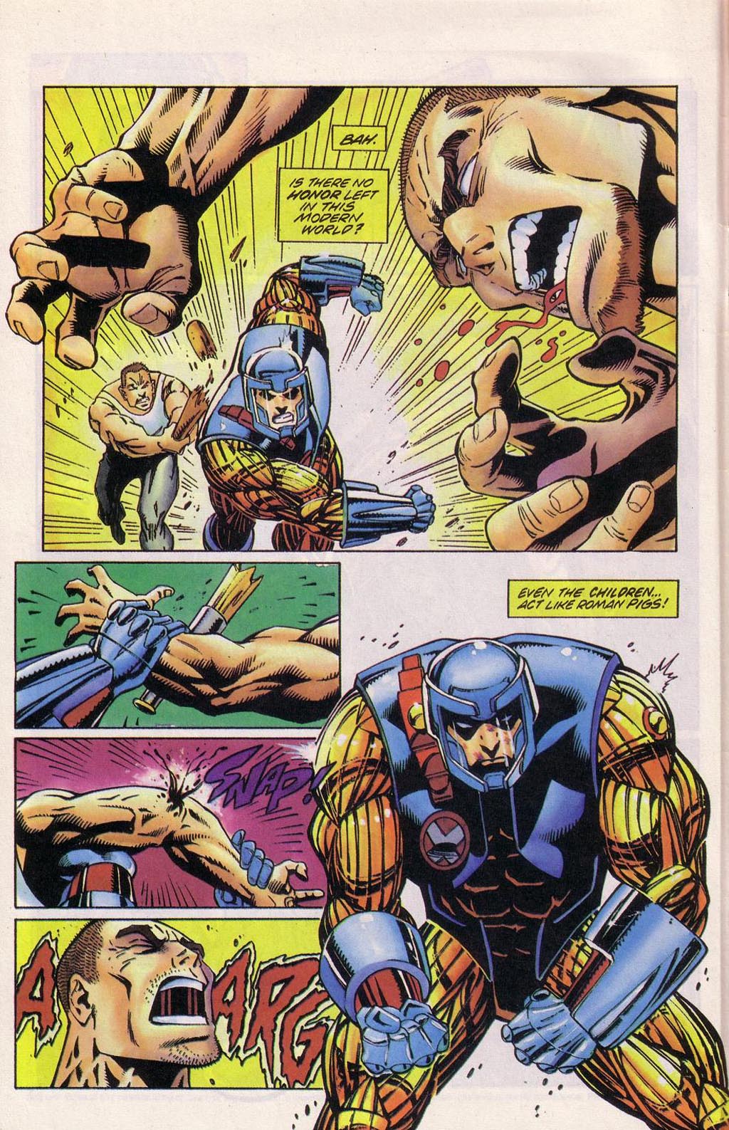 Read online X-O Manowar (1992) comic -  Issue #41 - 5