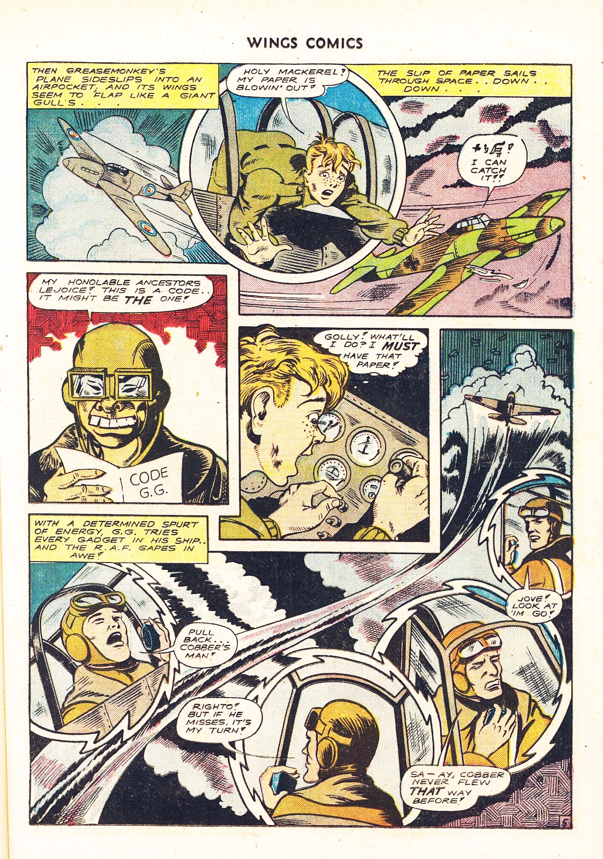 Read online Wings Comics comic -  Issue #41 - 29