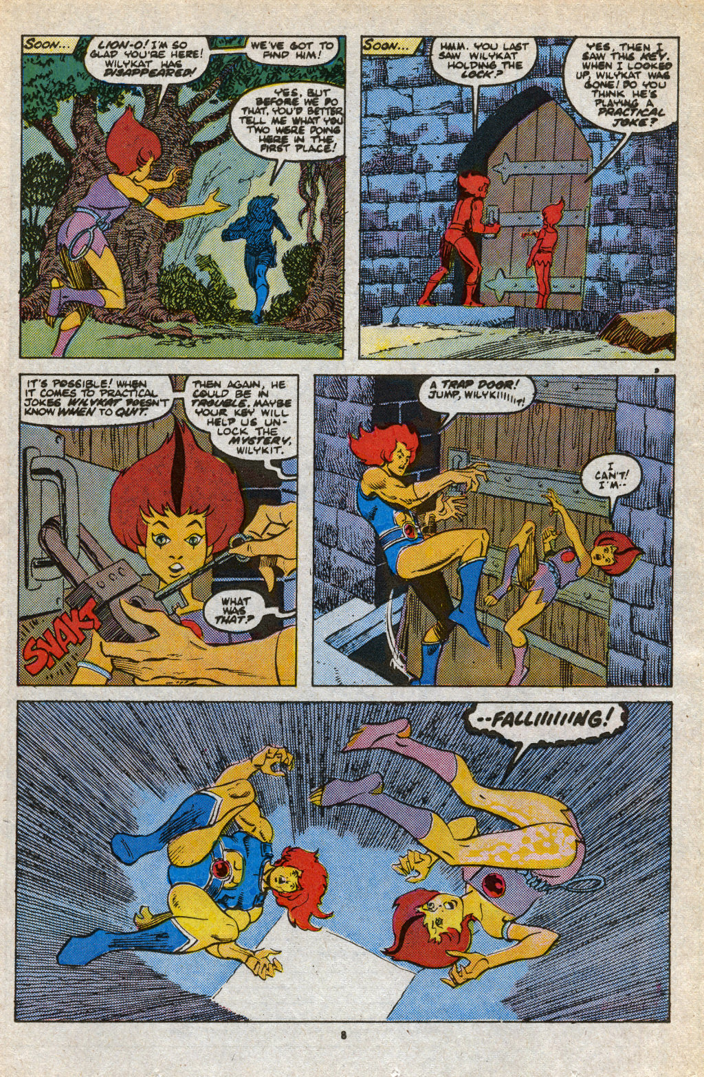 Read online ThunderCats (1985) comic -  Issue #17 - 13