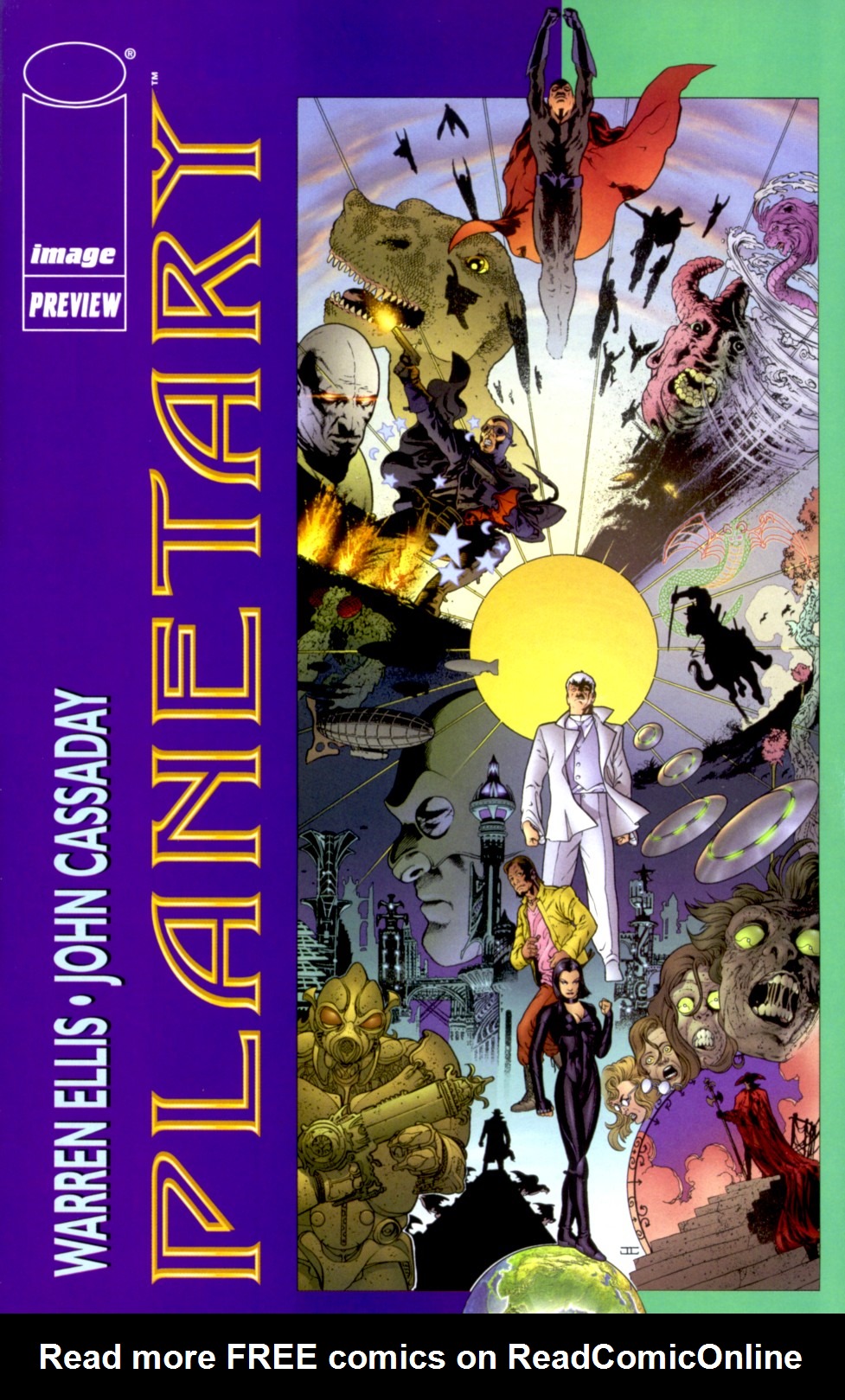Read online Planetary comic -  Issue # _Preview - 1