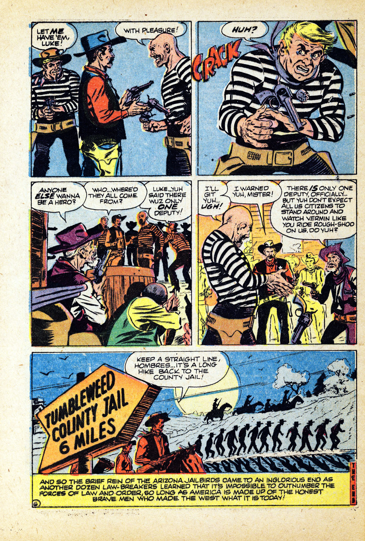 Read online Western Outlaws (1954) comic -  Issue #16 - 32