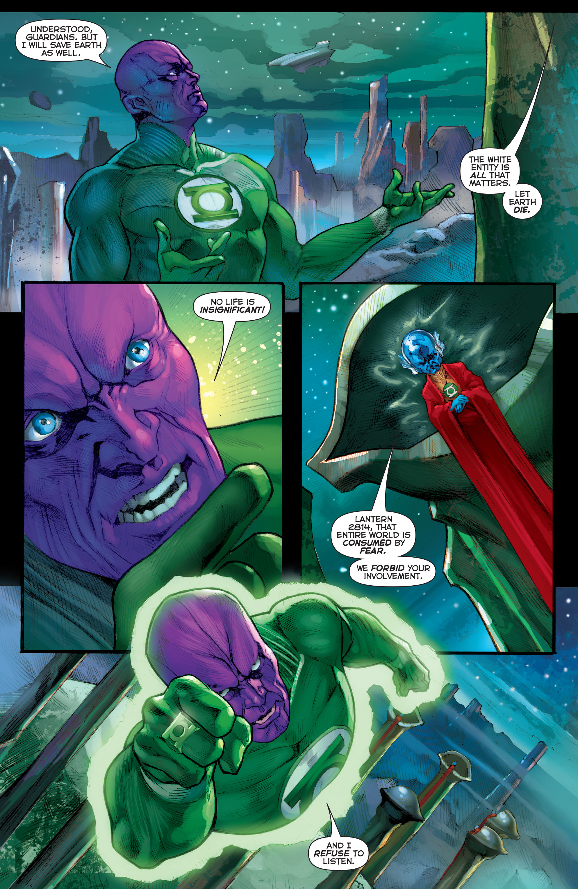 Read online Flashpoint: Abin Sur - The Green Lantern comic -  Issue #1 - 14