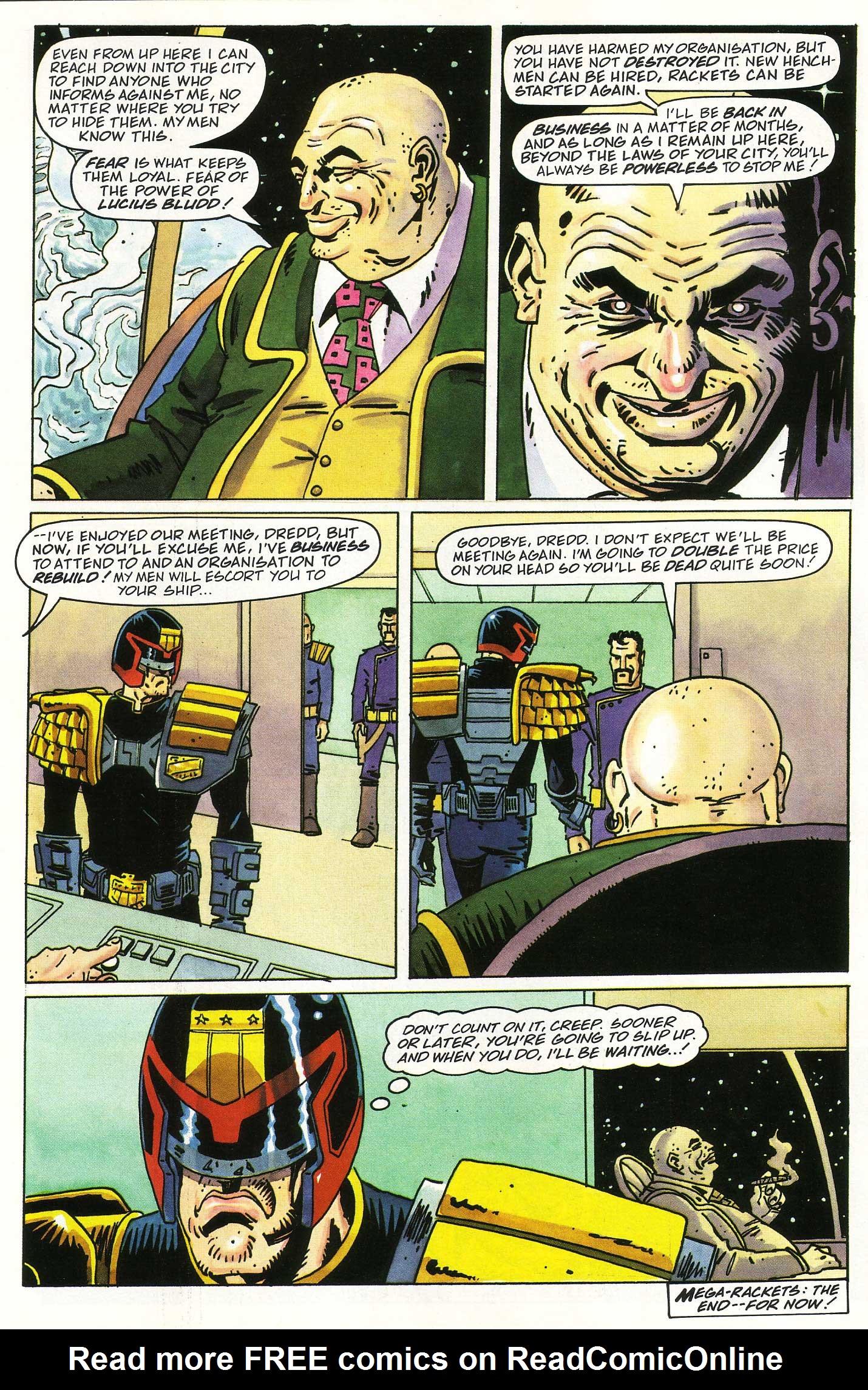 Read online Judge Dredd Lawman of the Future comic -  Issue #13 - 32