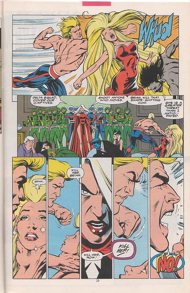 Read online Excalibur (1988) comic -  Issue #56 - 17