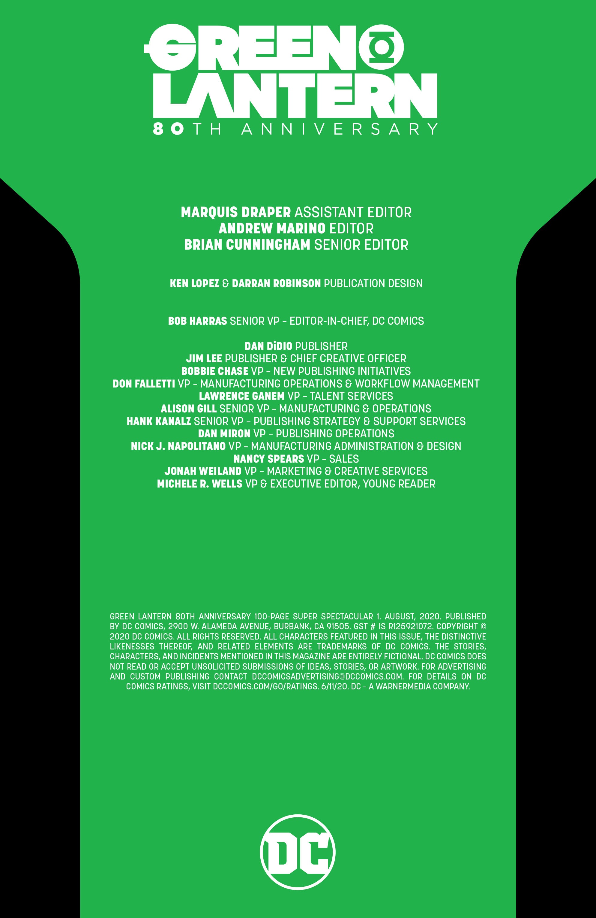 Read online Green Lantern 80th Anniversary 100-Page Super Spectacular comic -  Issue # TPB - 98