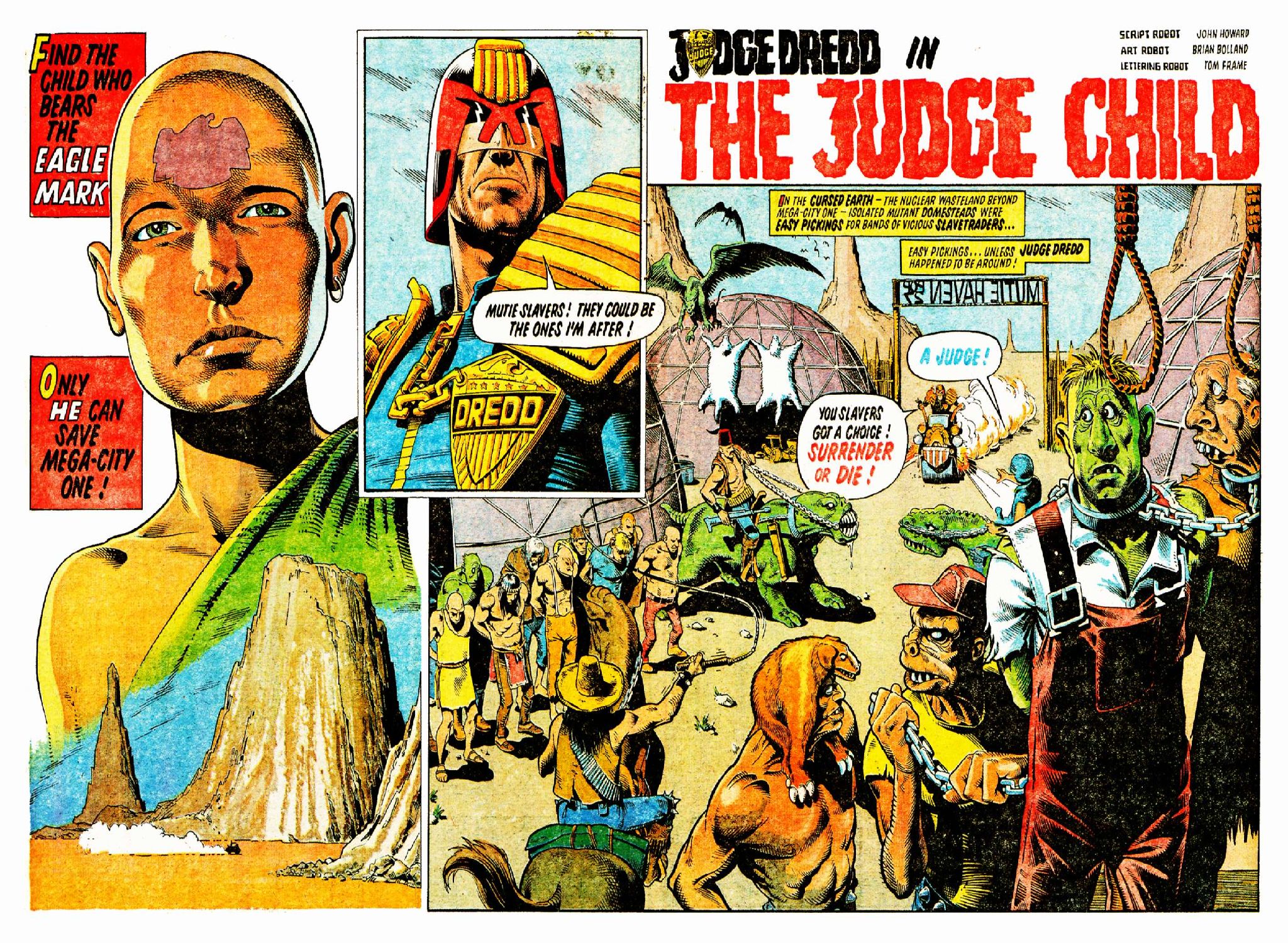 Read online Judge Dredd Epics comic -  Issue # TPB The Judge Child Quest - 2