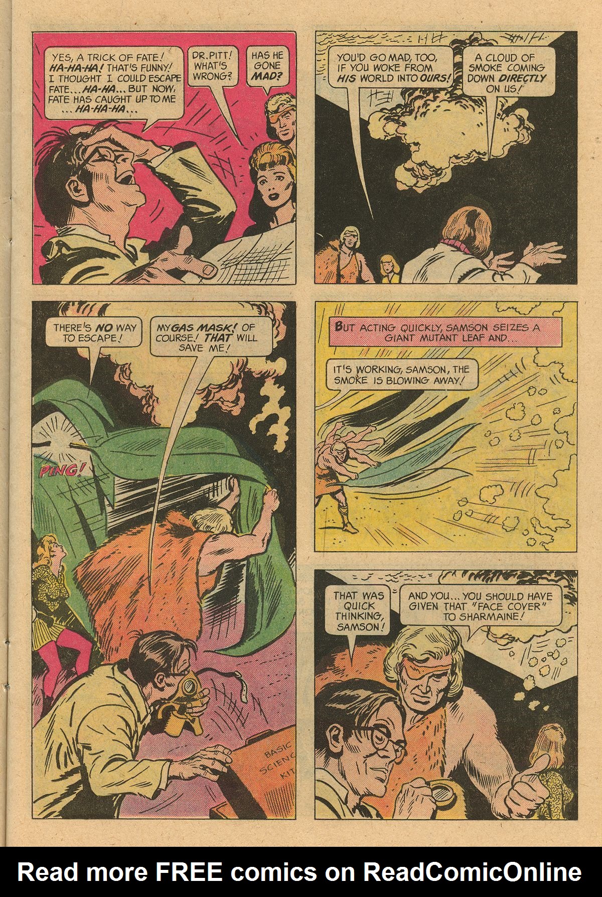 Read online Mighty Samson (1964) comic -  Issue #32 - 11