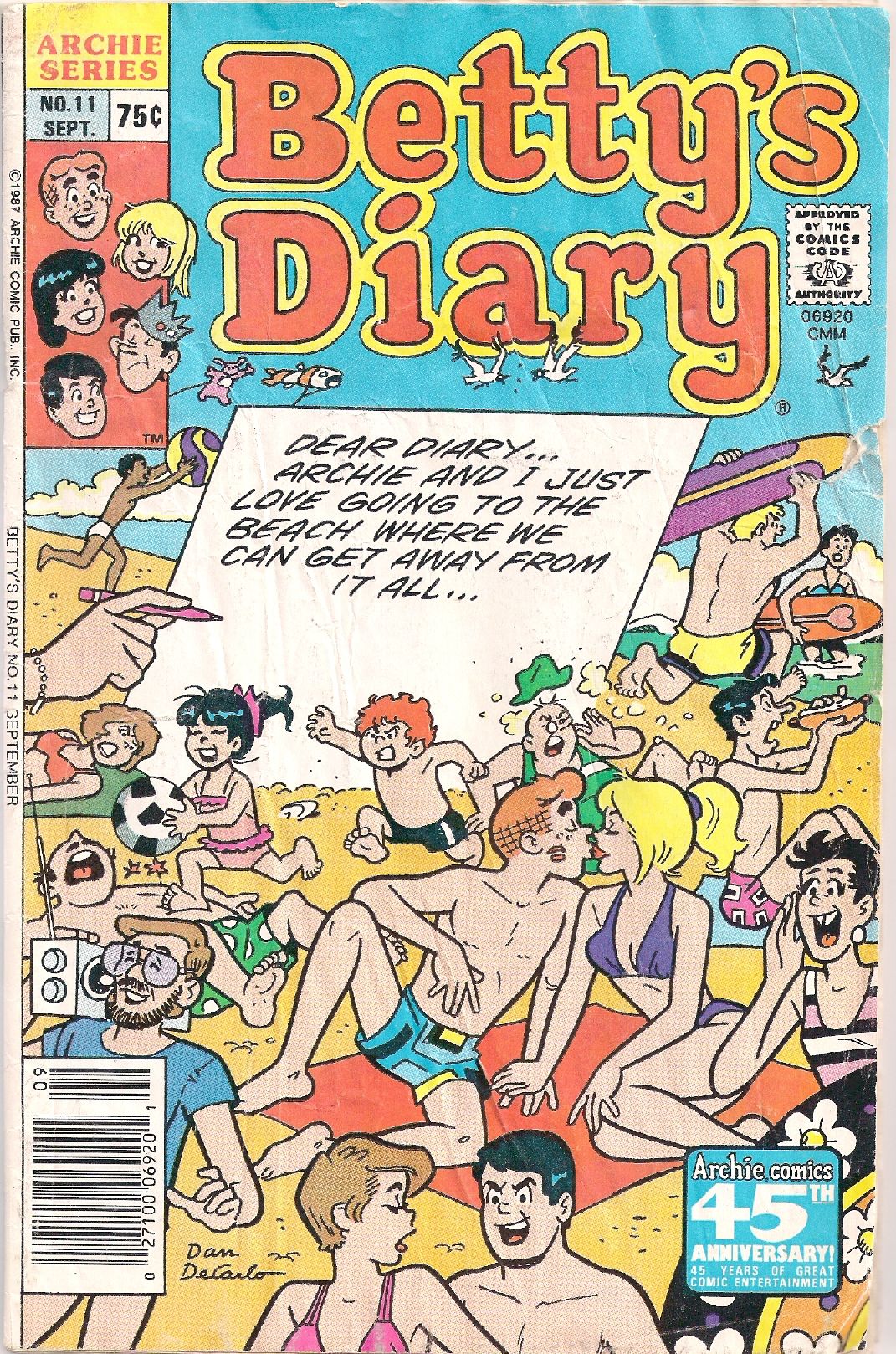 Read online Betty's Diary comic -  Issue #11 - 1