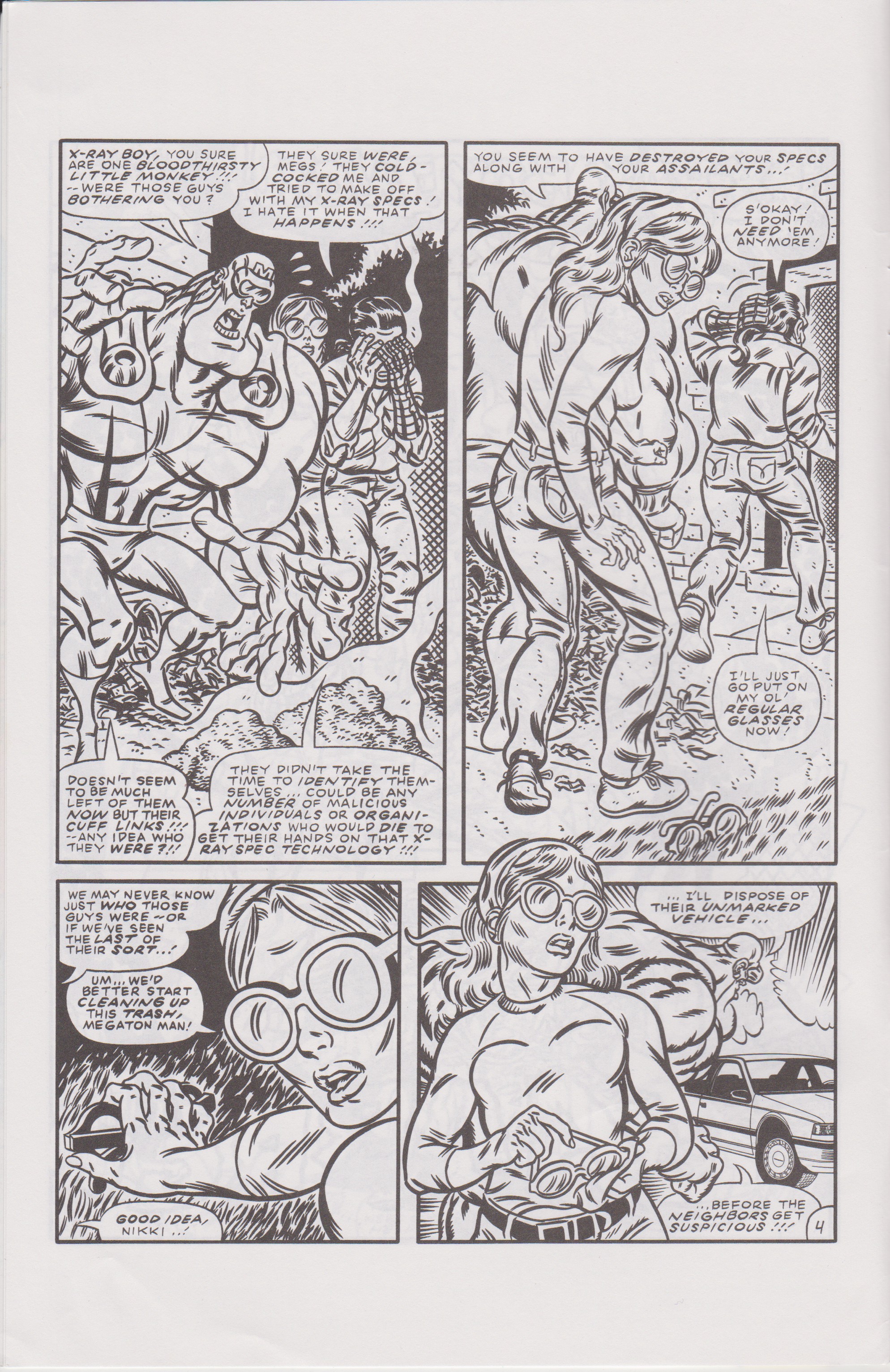 Read online Don Simpson's Bizarre Heroes comic -  Issue #7 - 6