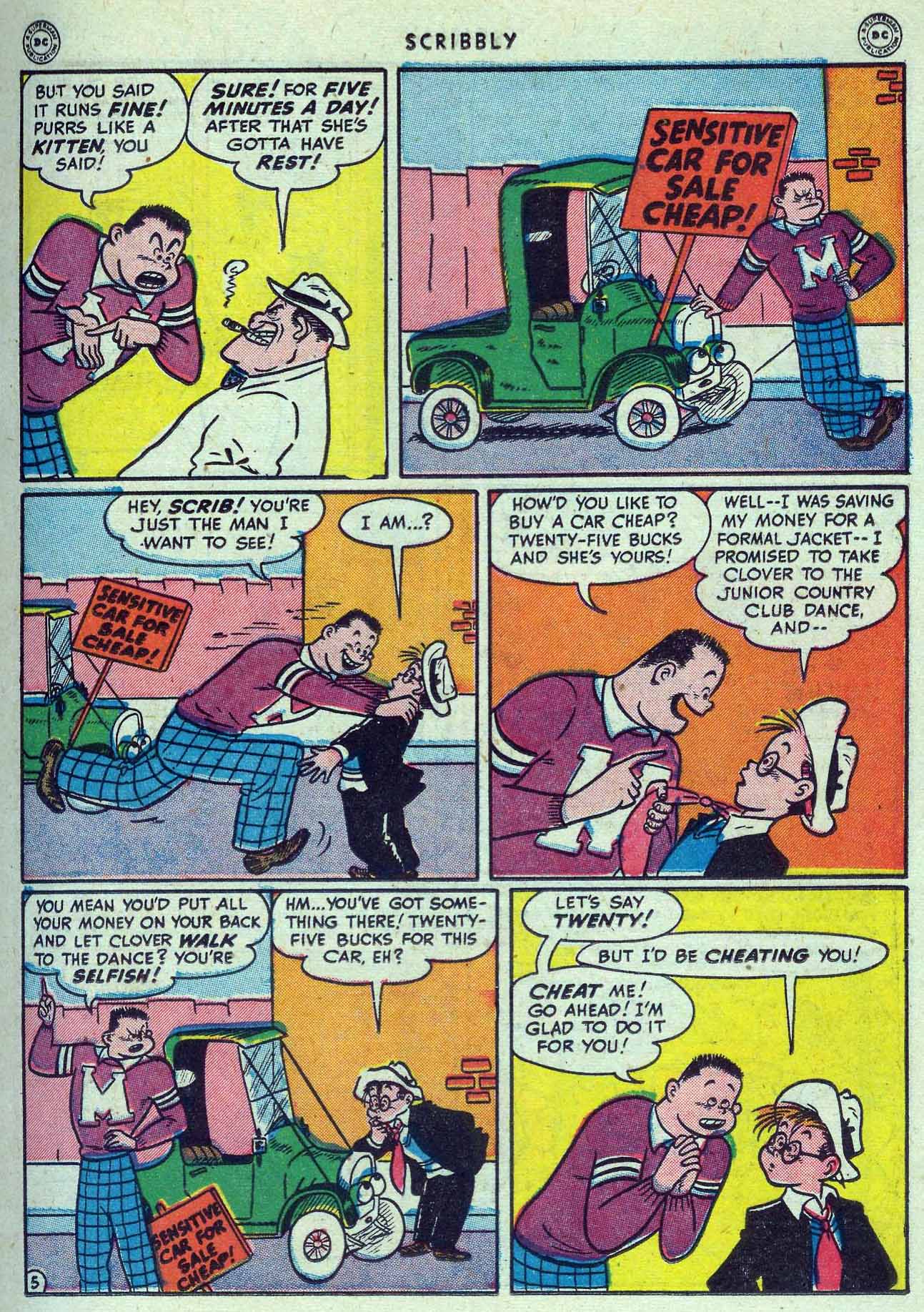 Read online Scribbly comic -  Issue #7 - 21