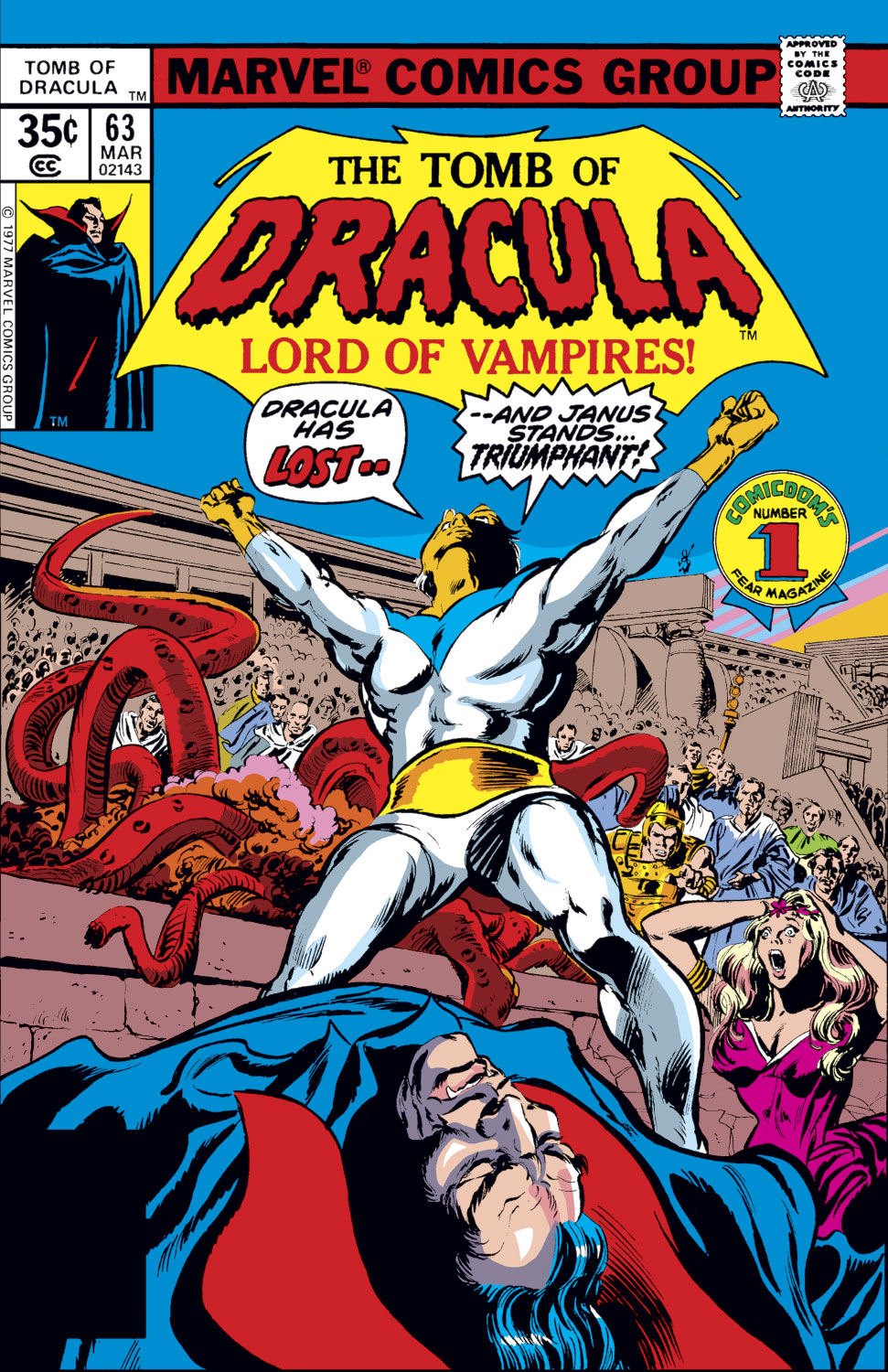 Read online Tomb of Dracula (1972) comic -  Issue #63 - 1