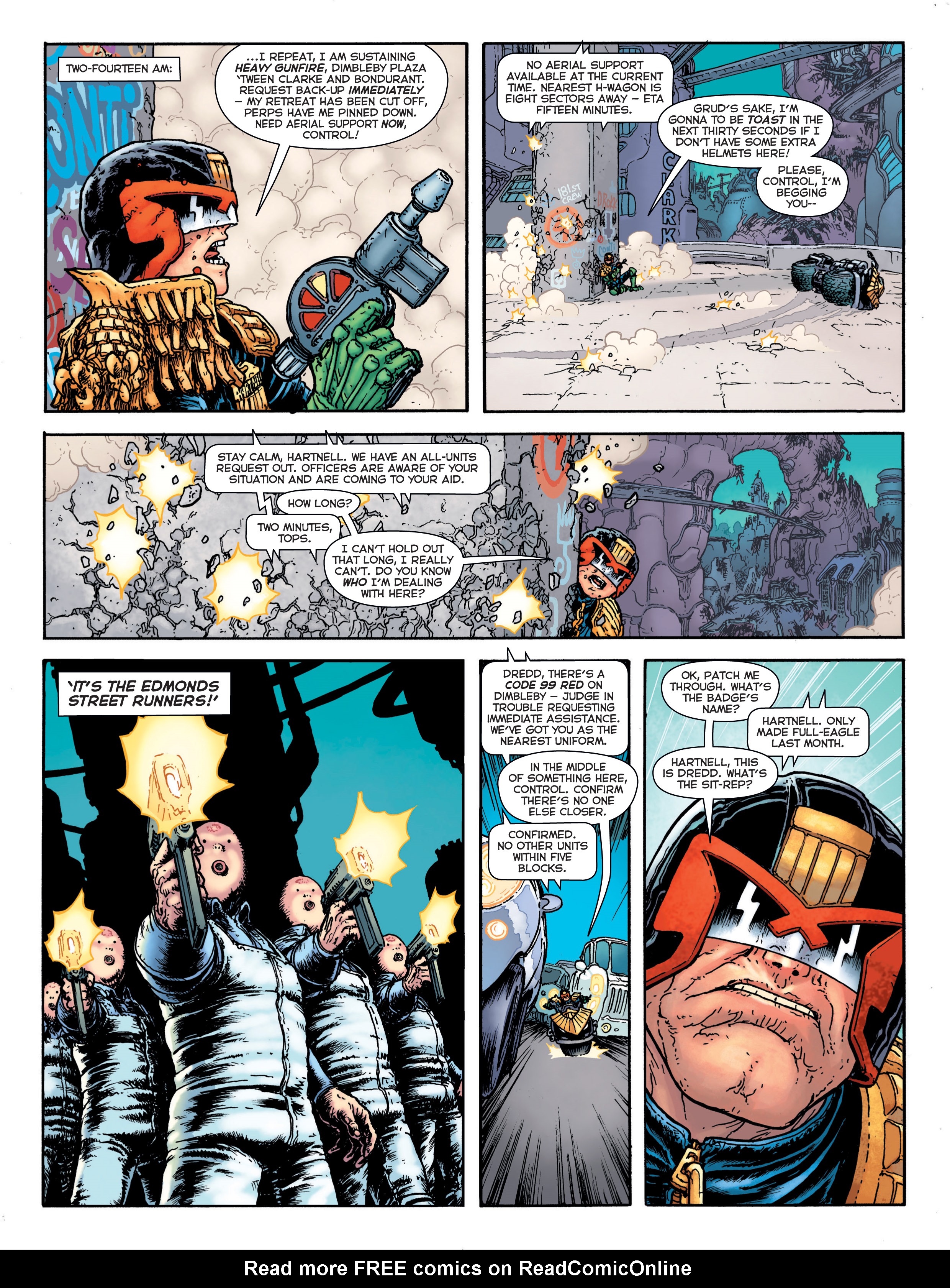 Read online Free Comic Book Day 2014 comic -  Issue # 2000 AD - 4