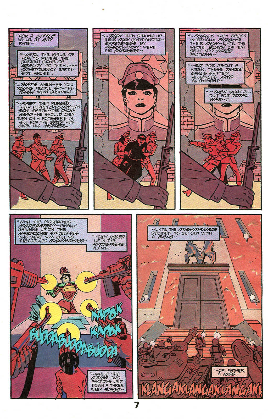Read online American Flagg! comic -  Issue #50 - 9