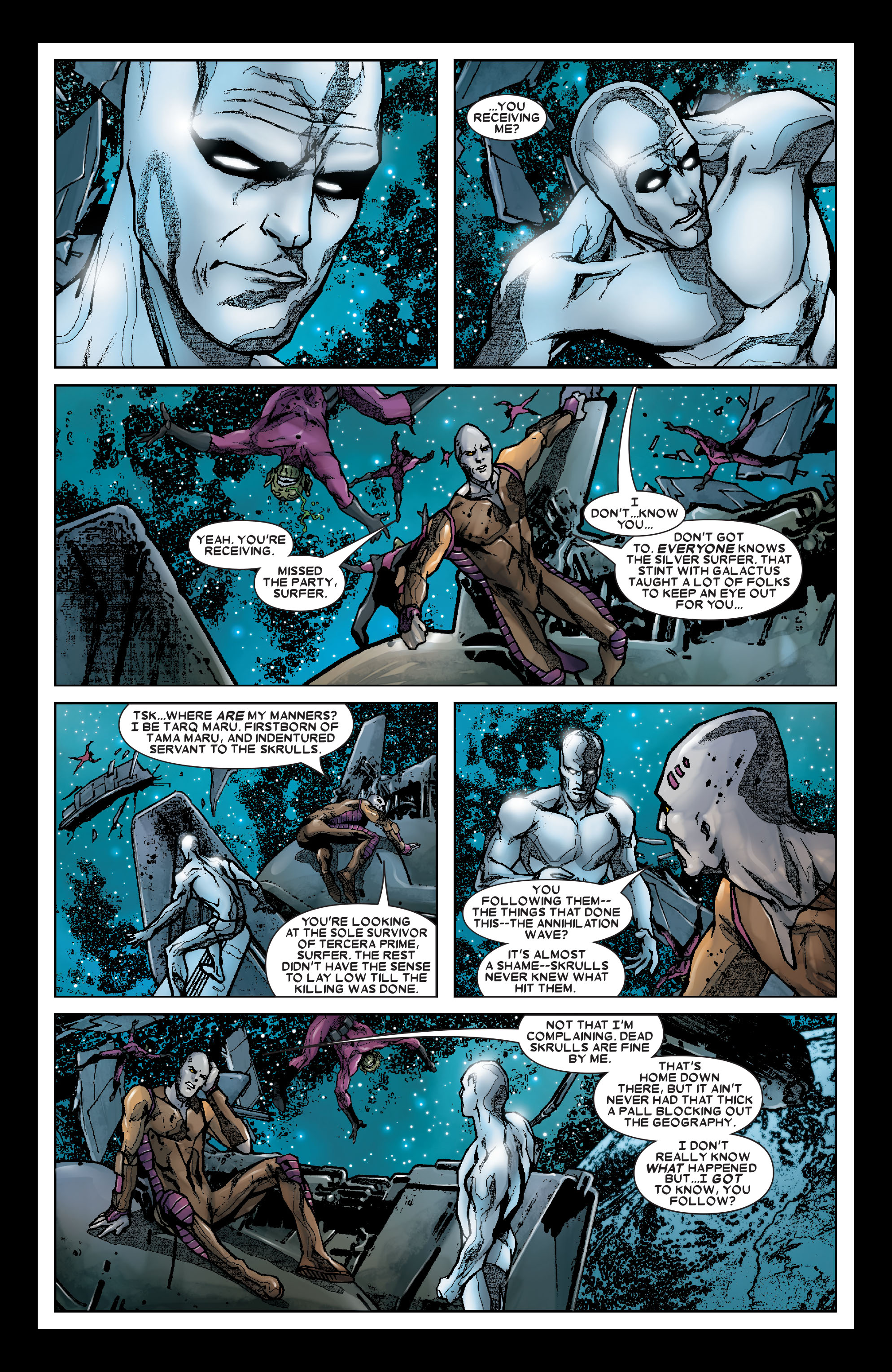 Read online Annihilation: Silver Surfer comic -  Issue #2 - 7