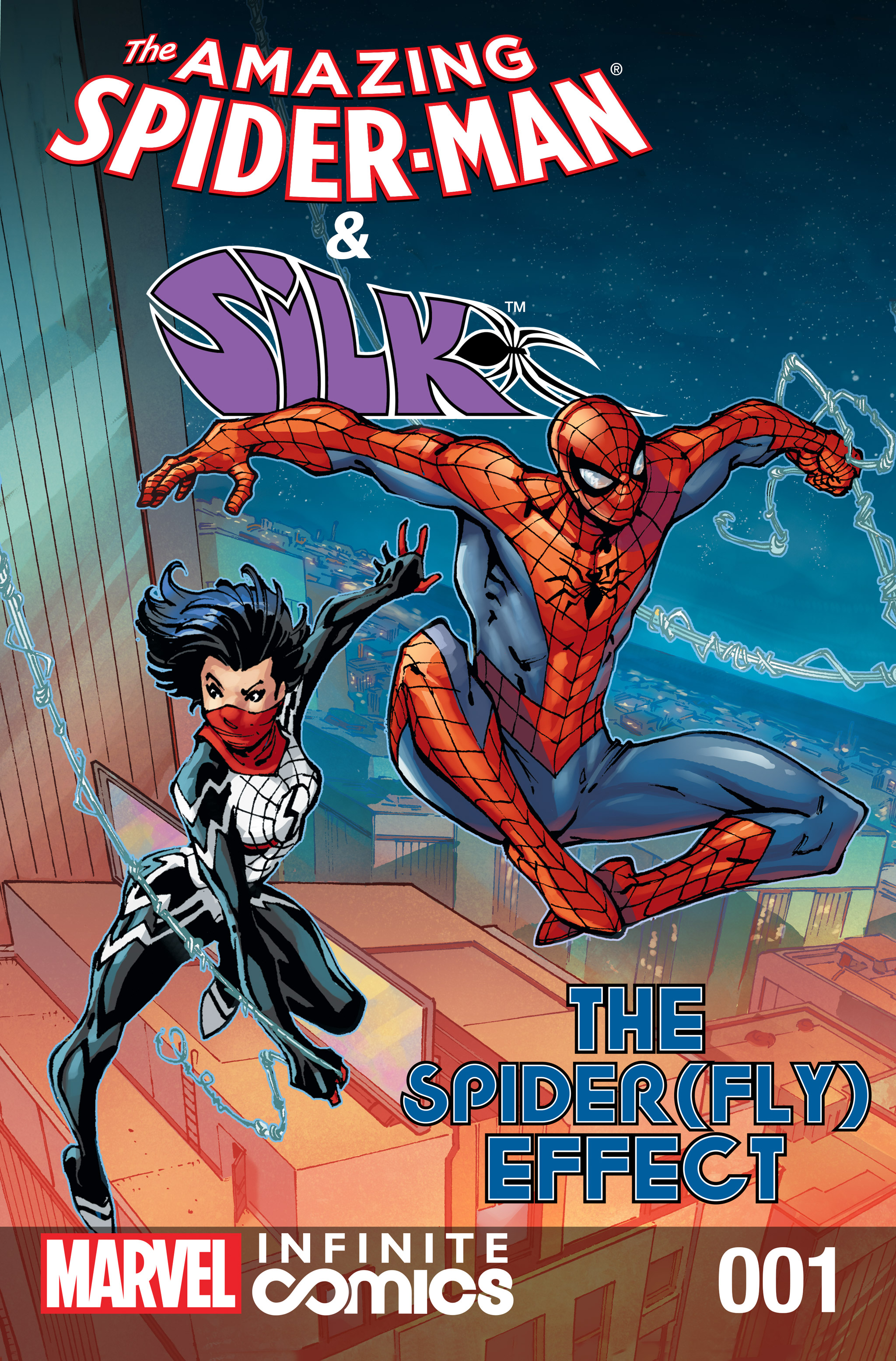 Read online The Amazing Spider-Man & Silk: The Spider(fly) Effect (Infinite Comics) comic -  Issue #1 - 1