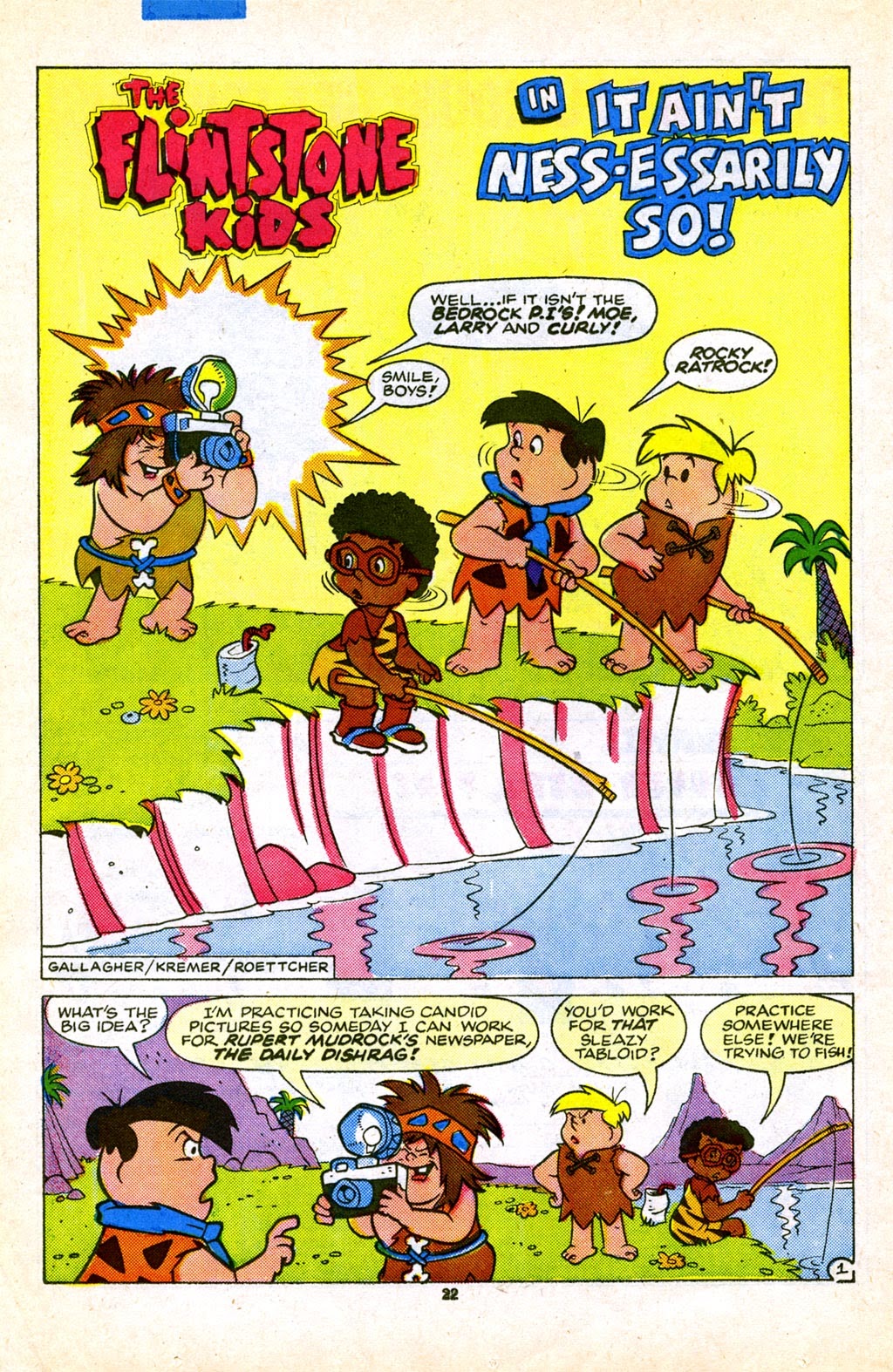 Read online The Flintstone Kids comic -  Issue #6 - 17