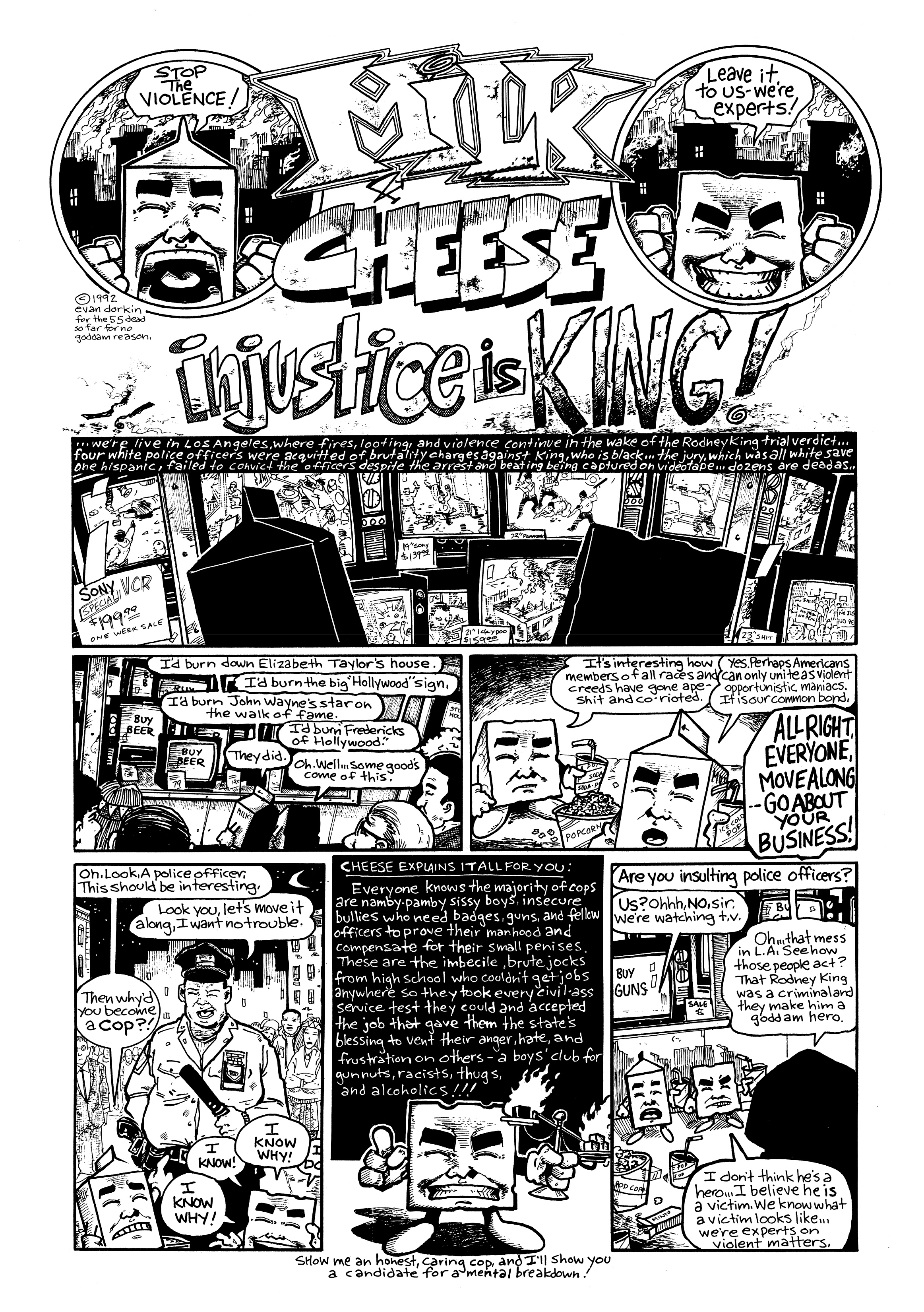 Read online Milk And Cheese: Dairy Products Gone Bad! comic -  Issue # Full - 79