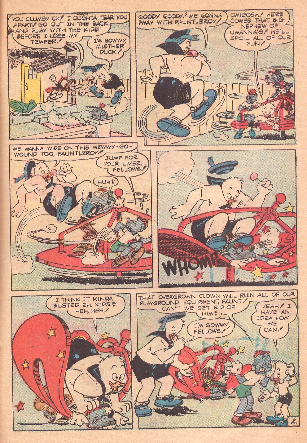 Read online Super Duck Comics comic -  Issue #40 - 45