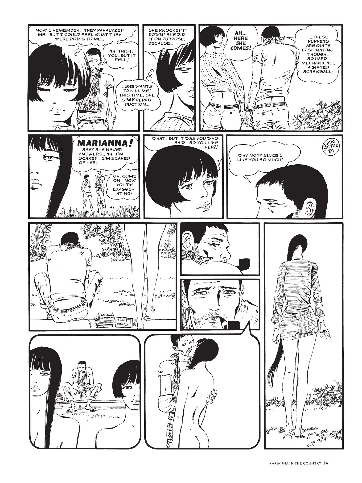 Read online The Complete Crepax comic -  Issue # TPB 2 - 134