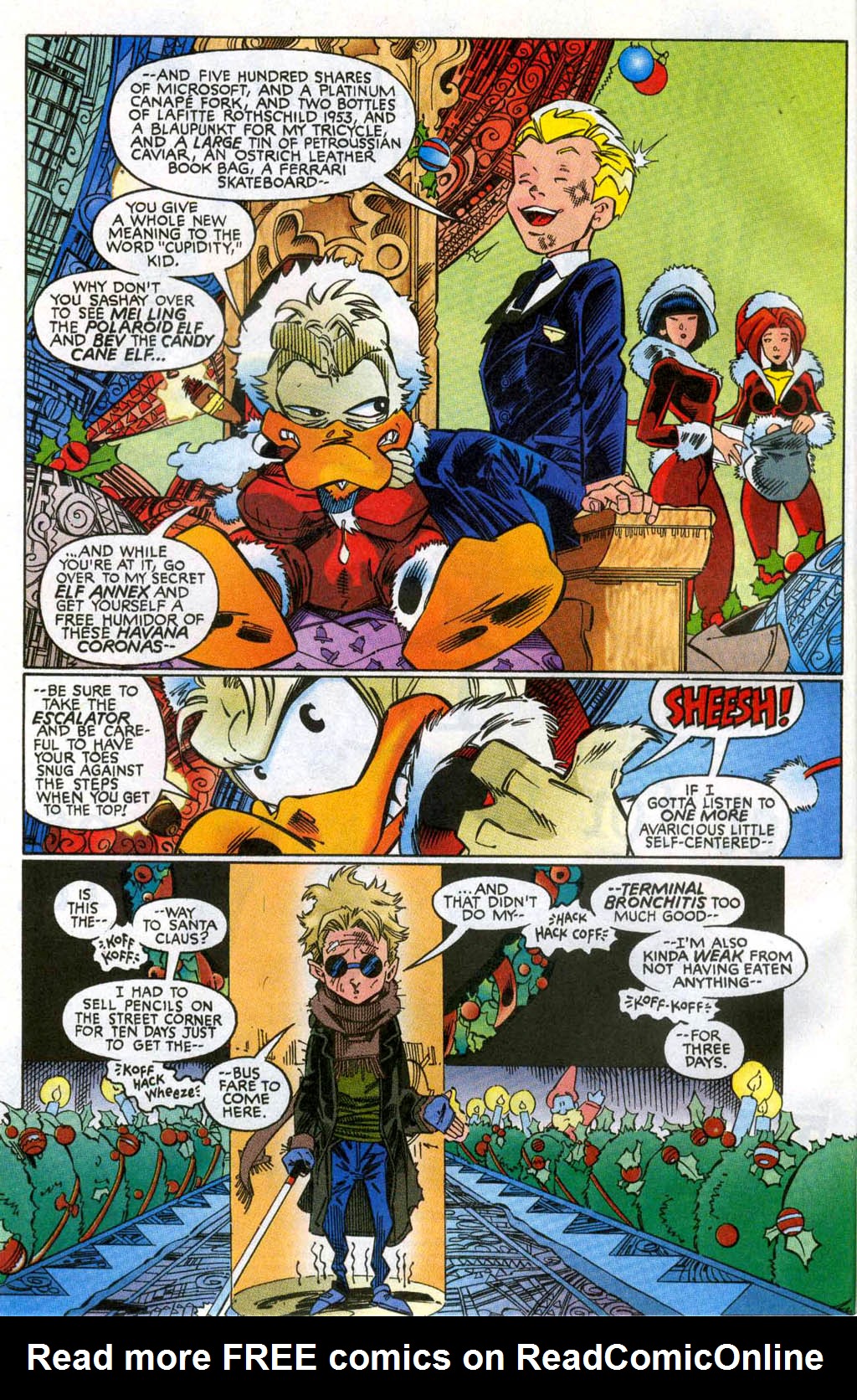 Read online Howard The Duck Holiday Special comic -  Issue # Full - 8