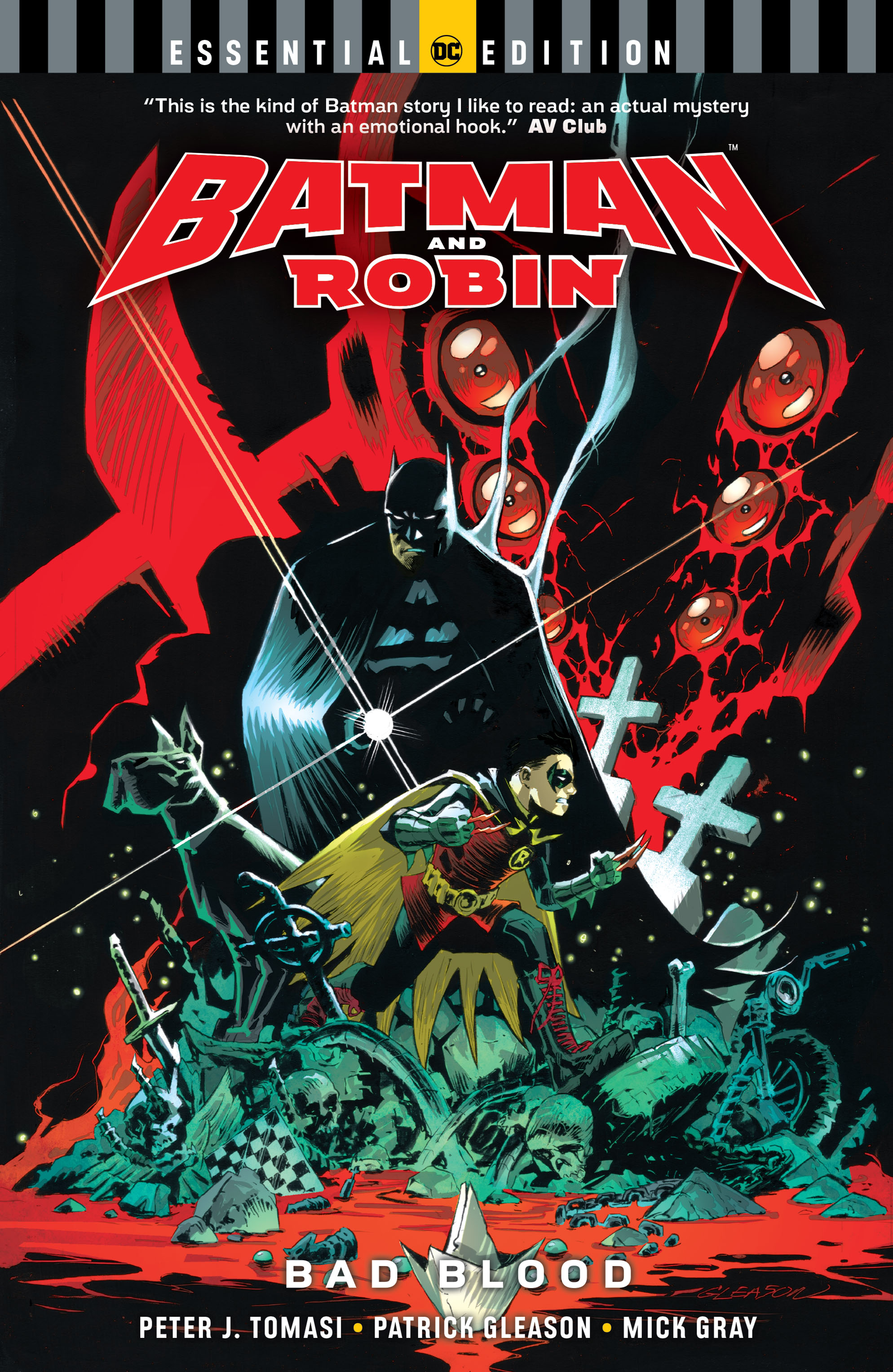 Read online Batman and Robin (2011) comic -  Issue # _Bad Blood (DC Essential Edition) (Part 1) - 1