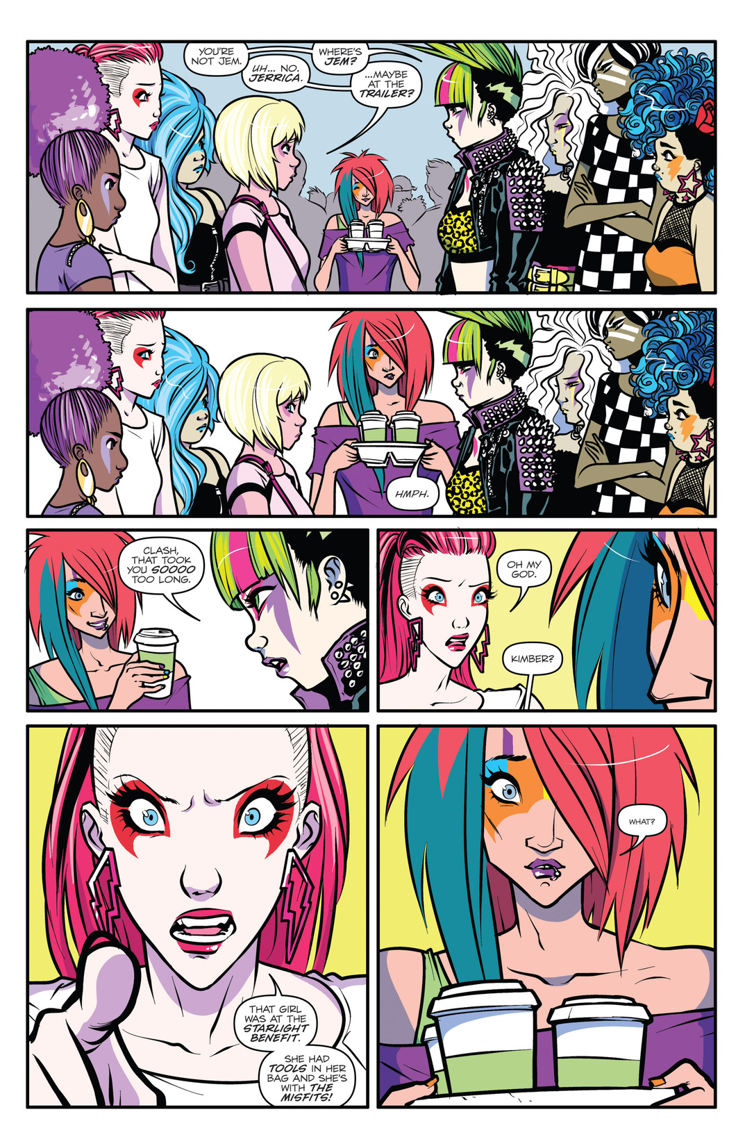 Read online Jem and The Holograms comic -  Issue #5 - 21