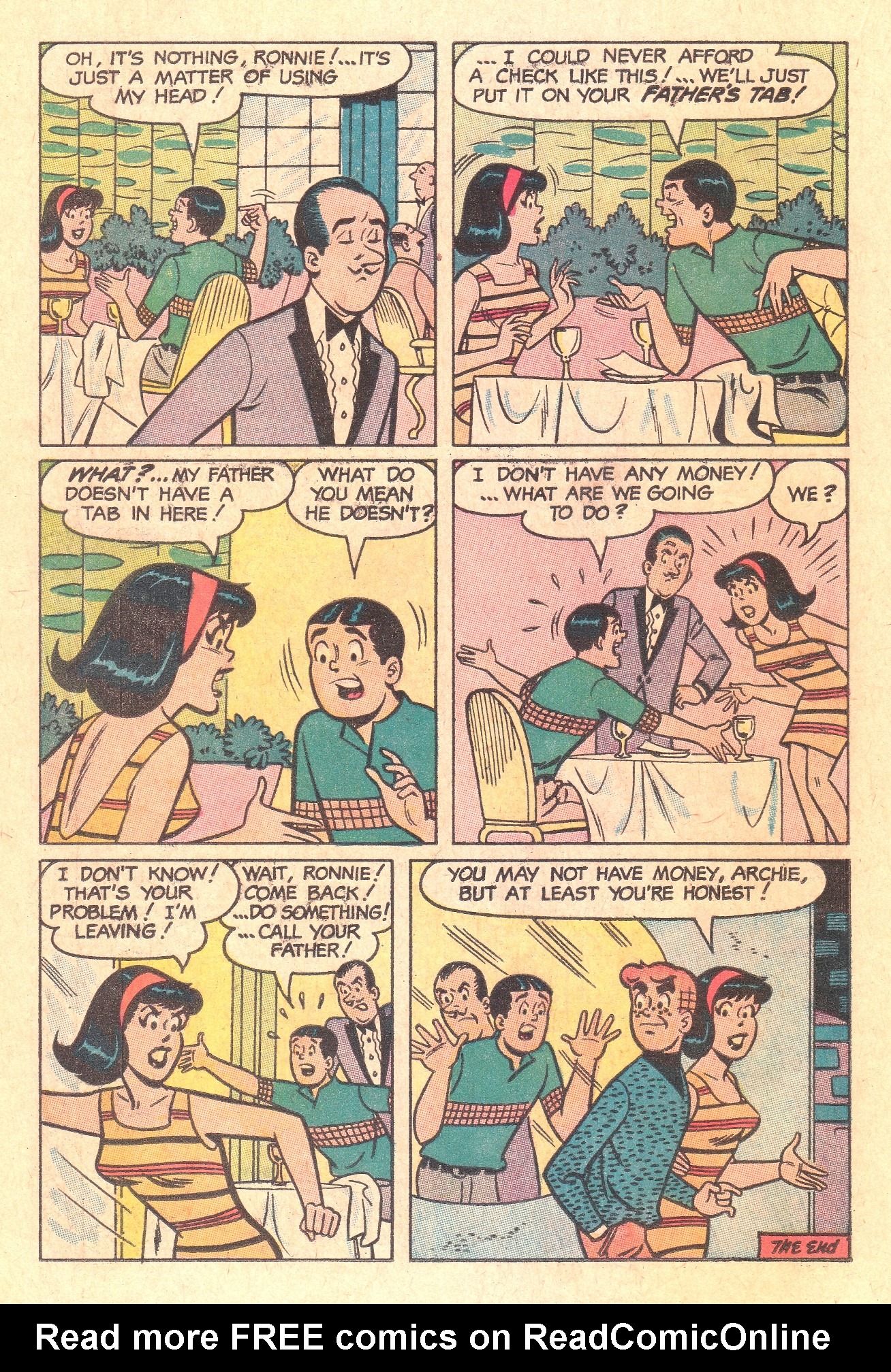 Read online Reggie and Me (1966) comic -  Issue #29 - 18