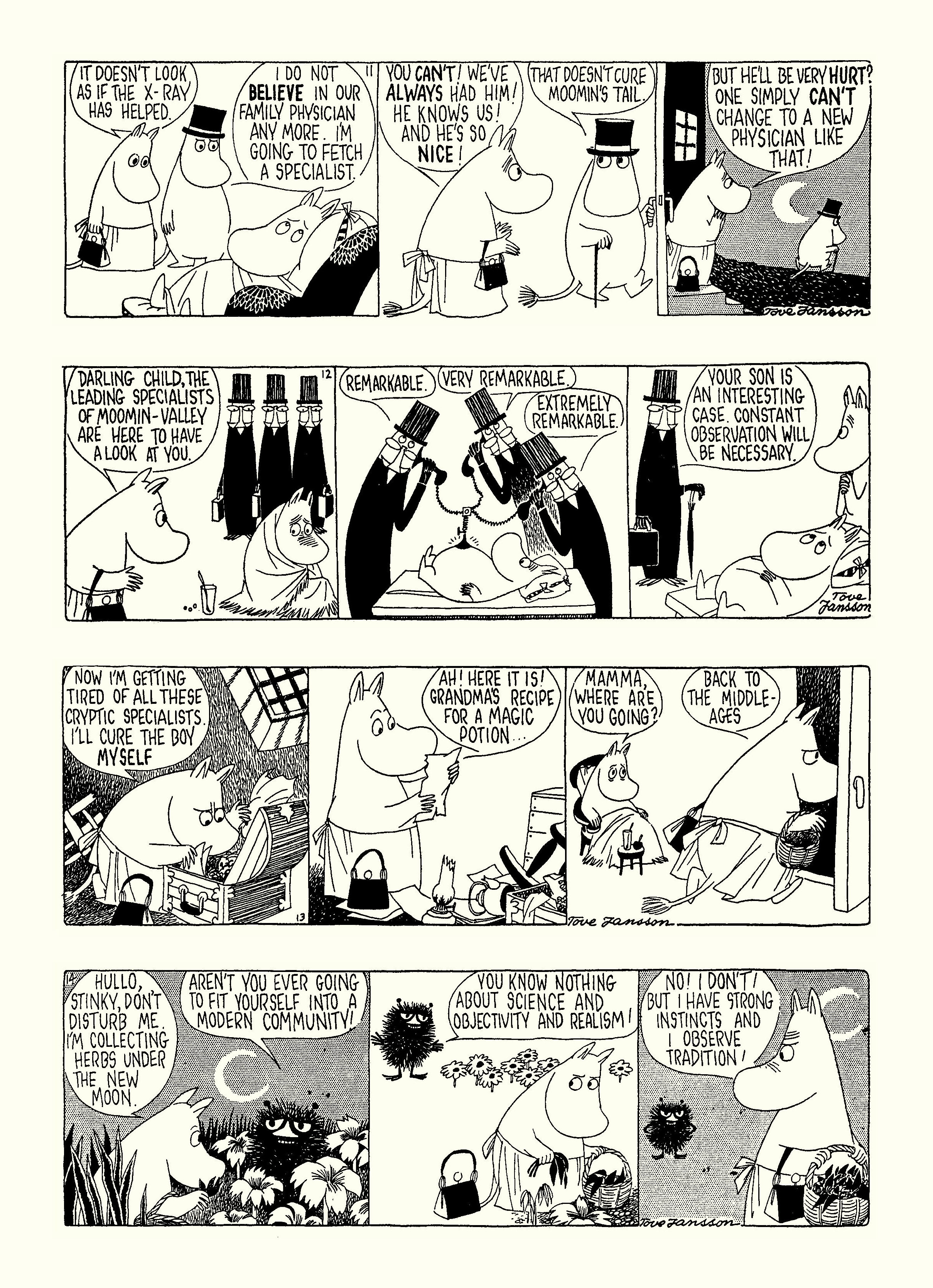 Read online Moomin: The Complete Tove Jansson Comic Strip comic -  Issue # TPB 4 - 82
