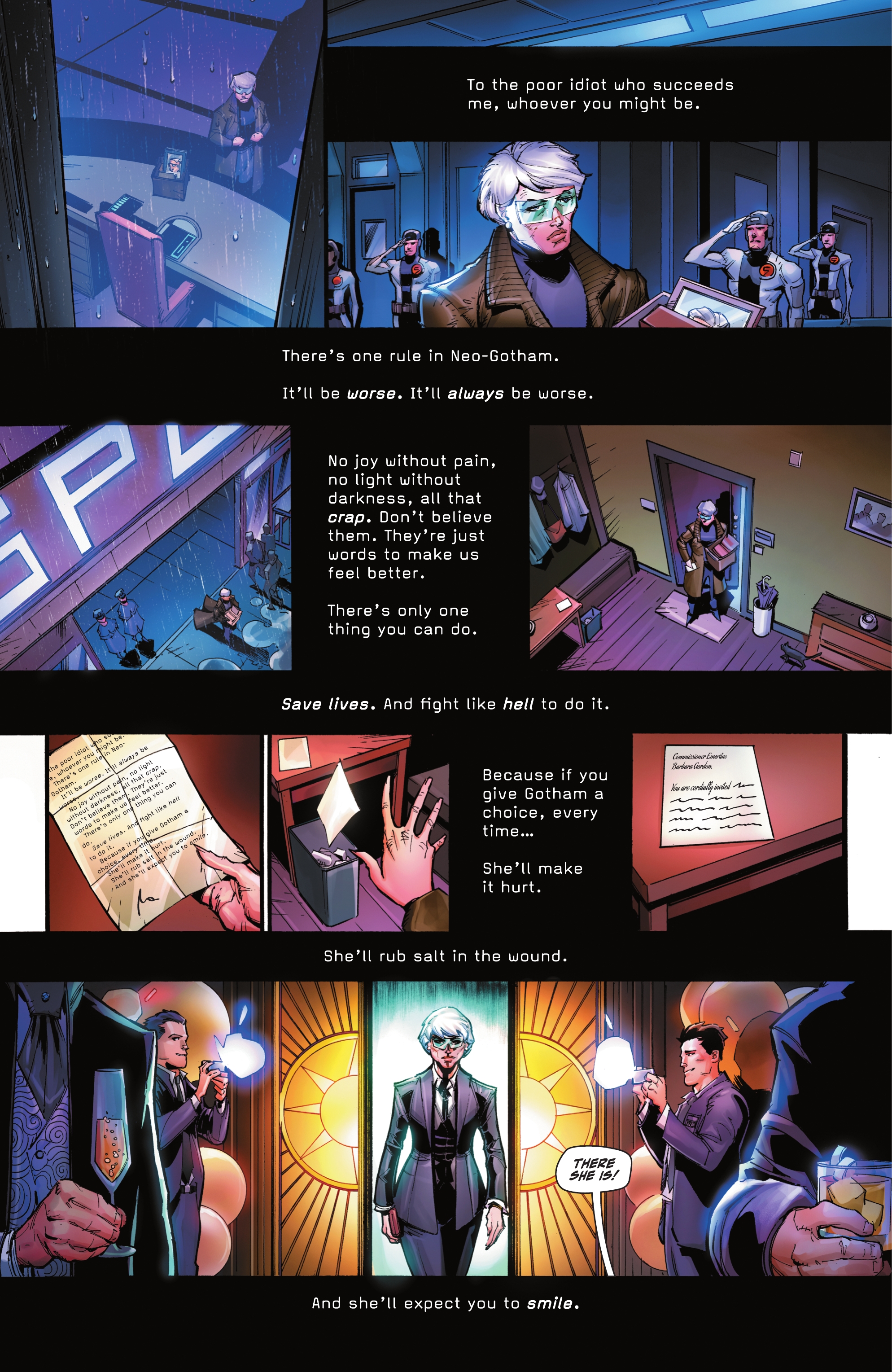 Read online Batman Beyond: Neo-Year comic -  Issue #3 - 4