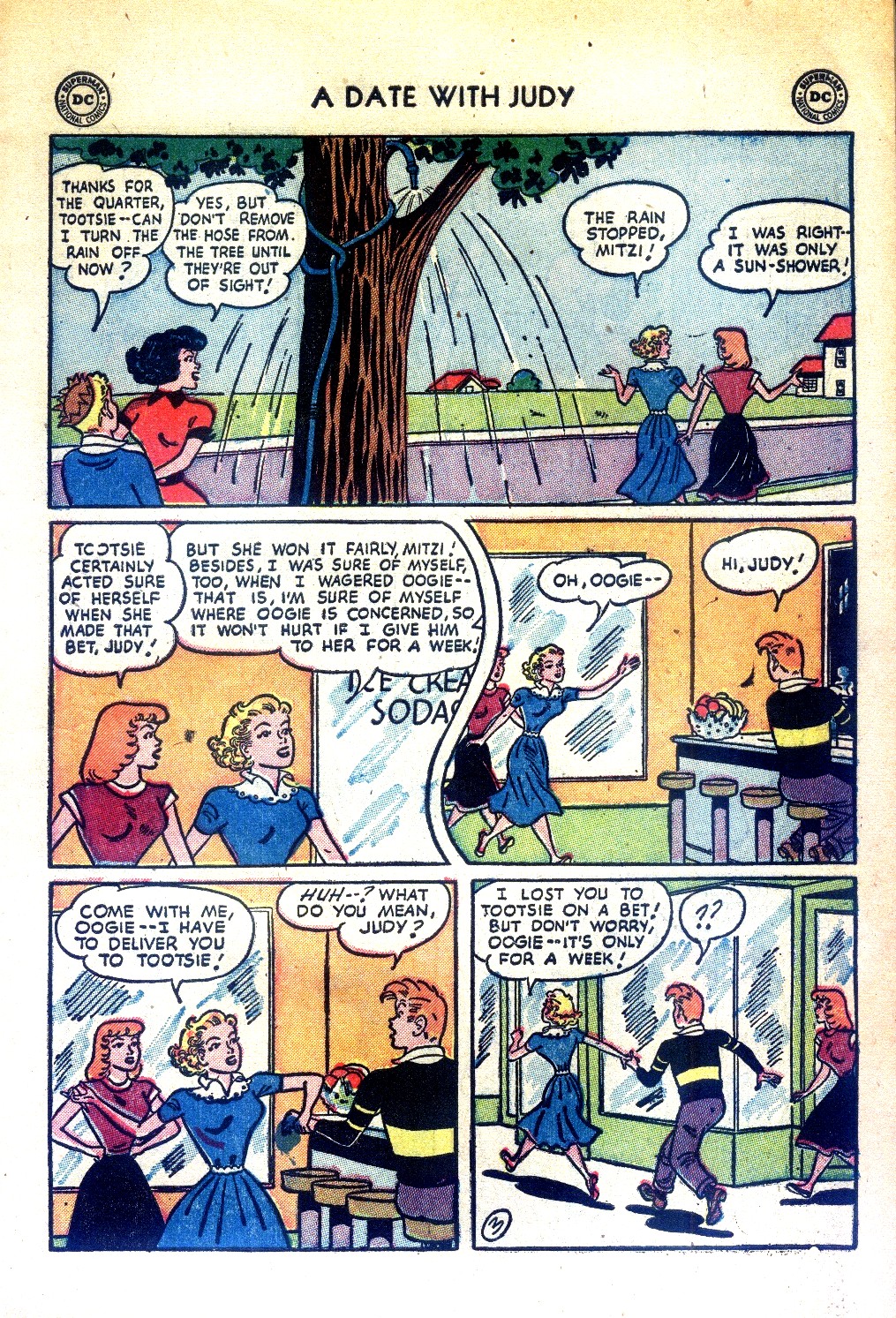 Read online A Date with Judy comic -  Issue #35 - 6