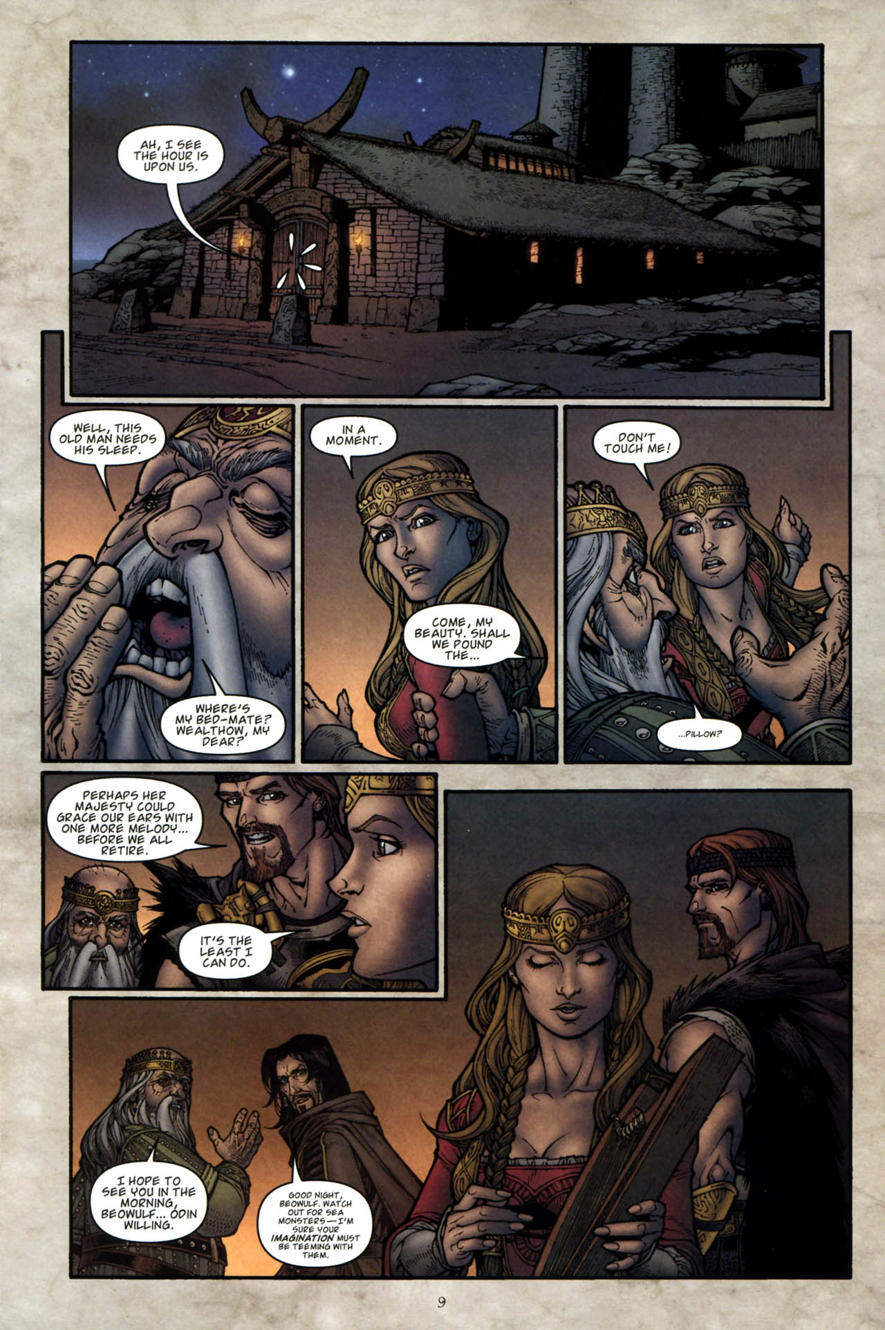 Read online Beowulf (2007) comic -  Issue #2 - 10