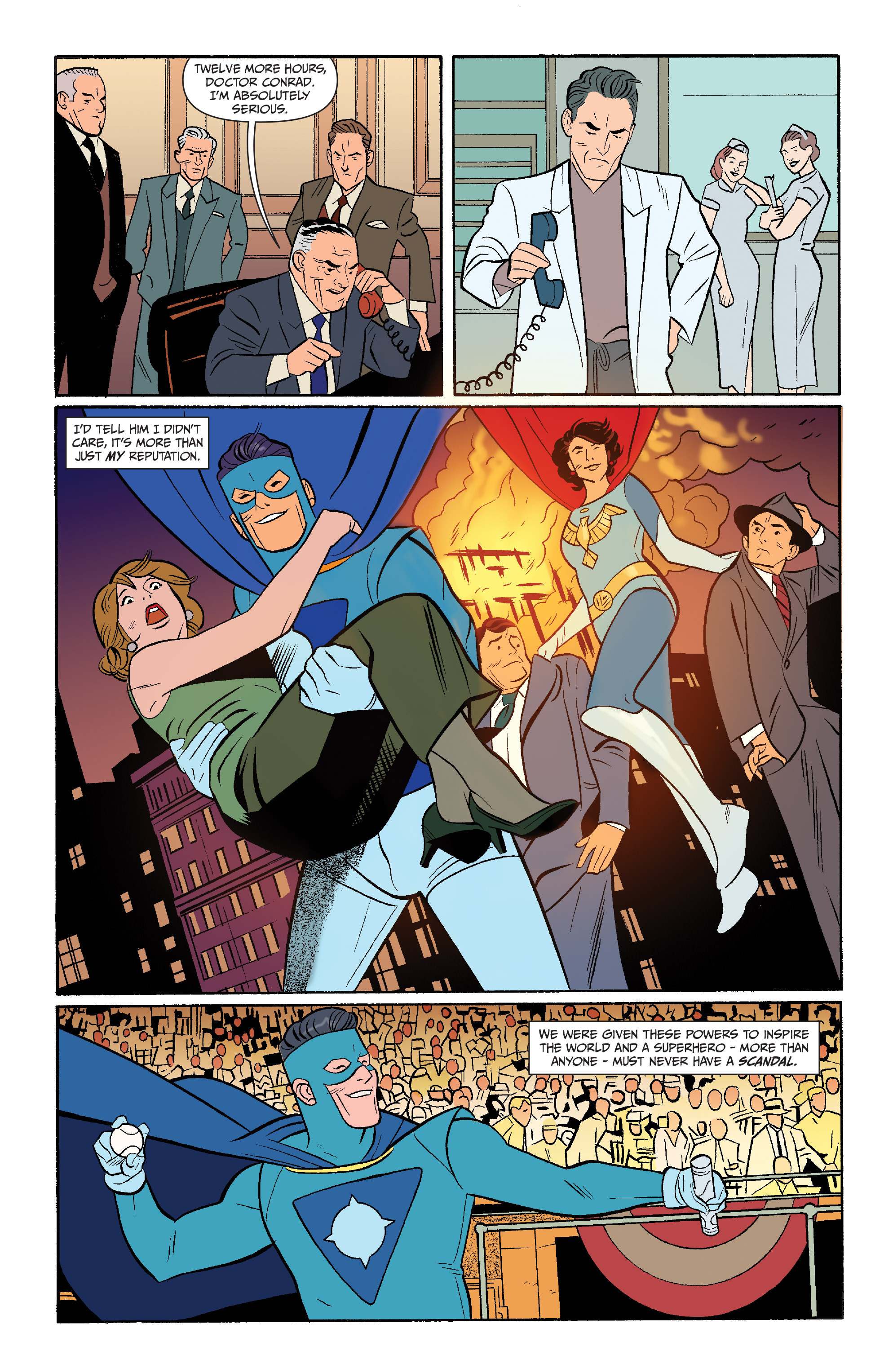 Read online Jupiter's Circle comic -  Issue #2 - 14