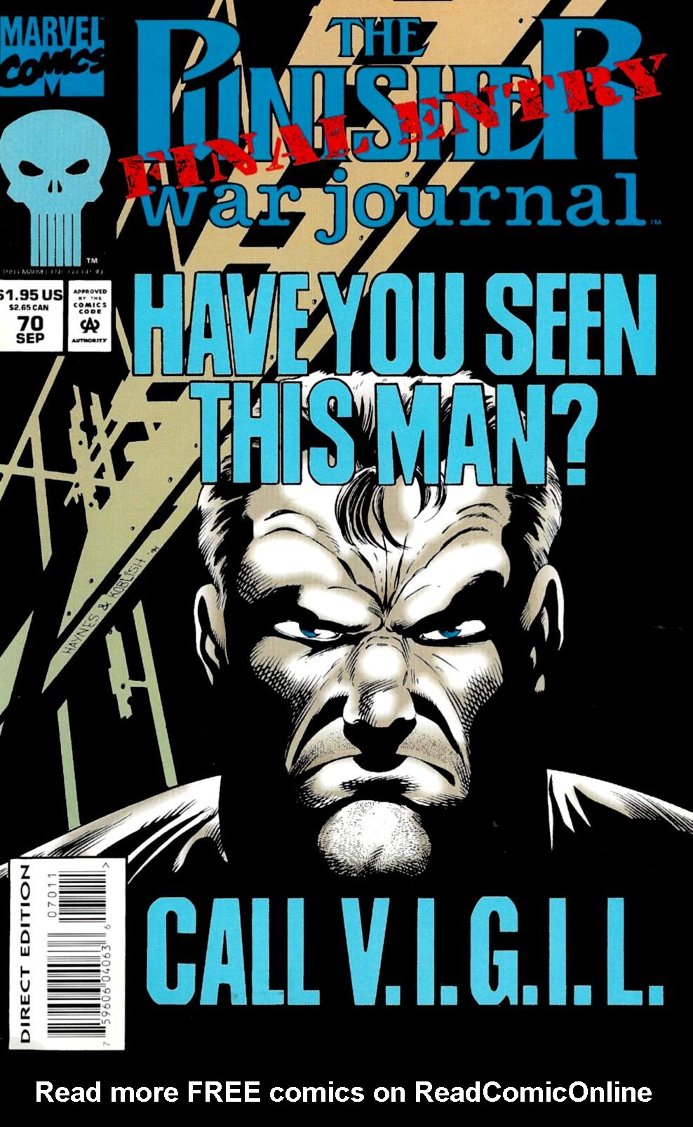 Read online The Punisher War Journal comic -  Issue #70 - 1