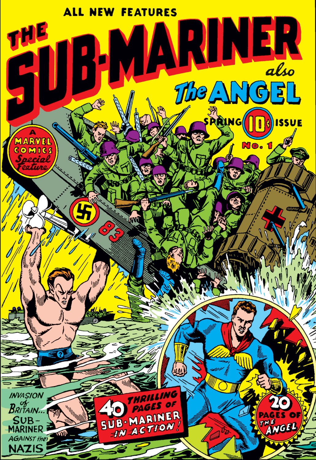 Read online Sub-Mariner Comics comic -  Issue #1 - 1