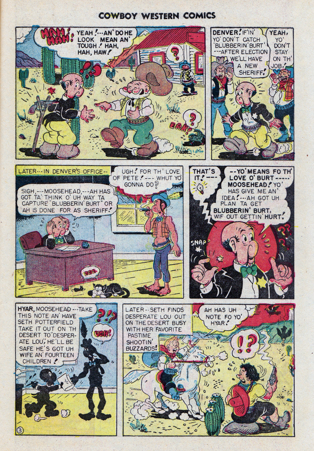 Read online Cowboy Western Comics (1948) comic -  Issue #23 - 13